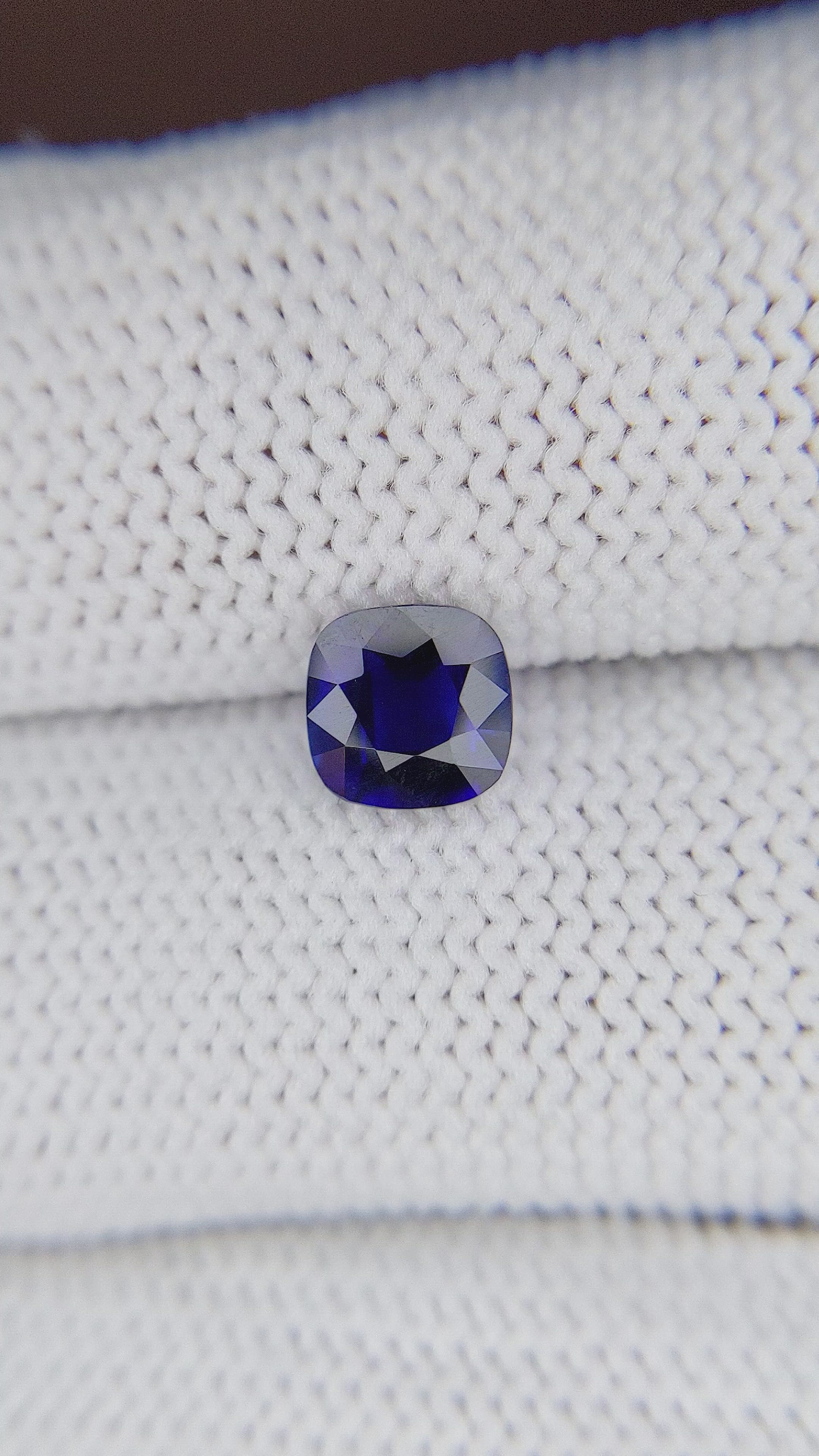 1.19 Ct. Blue Sapphire from Tanzania Size Video