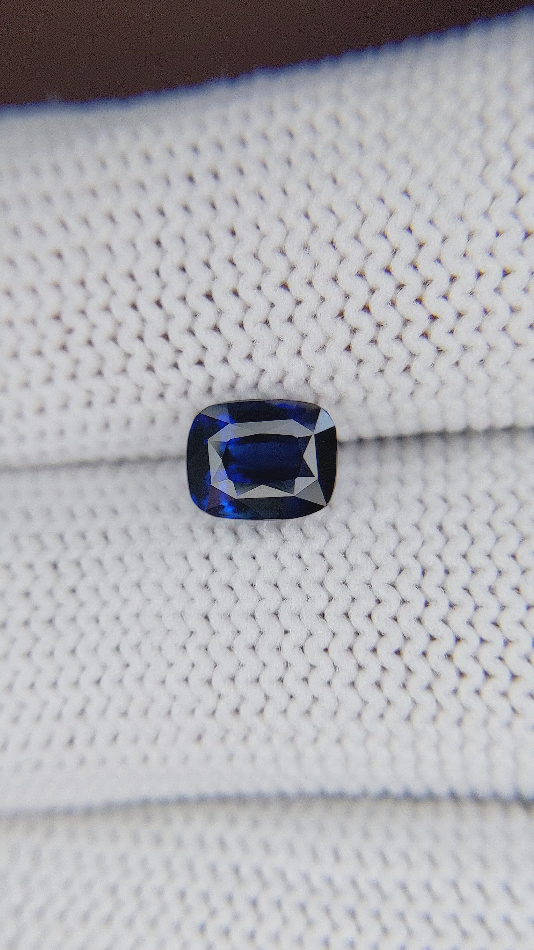1.71 Ct. Blue Sapphire from Tanzania Size Video