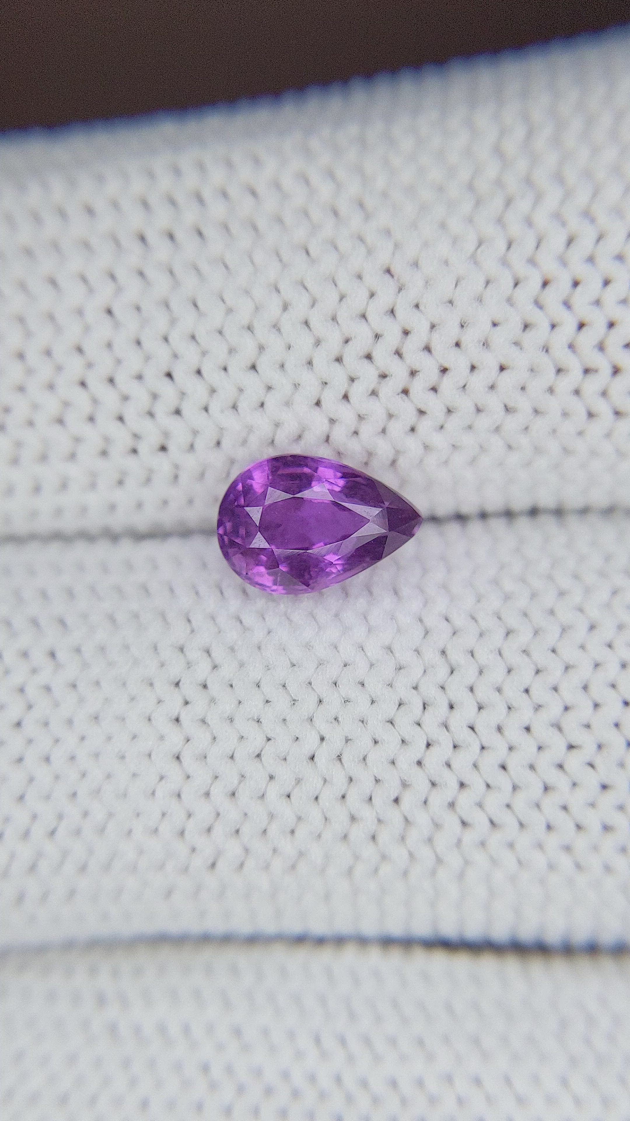 1.51 Ct. Purple Sapphire from Tanzania Size Video