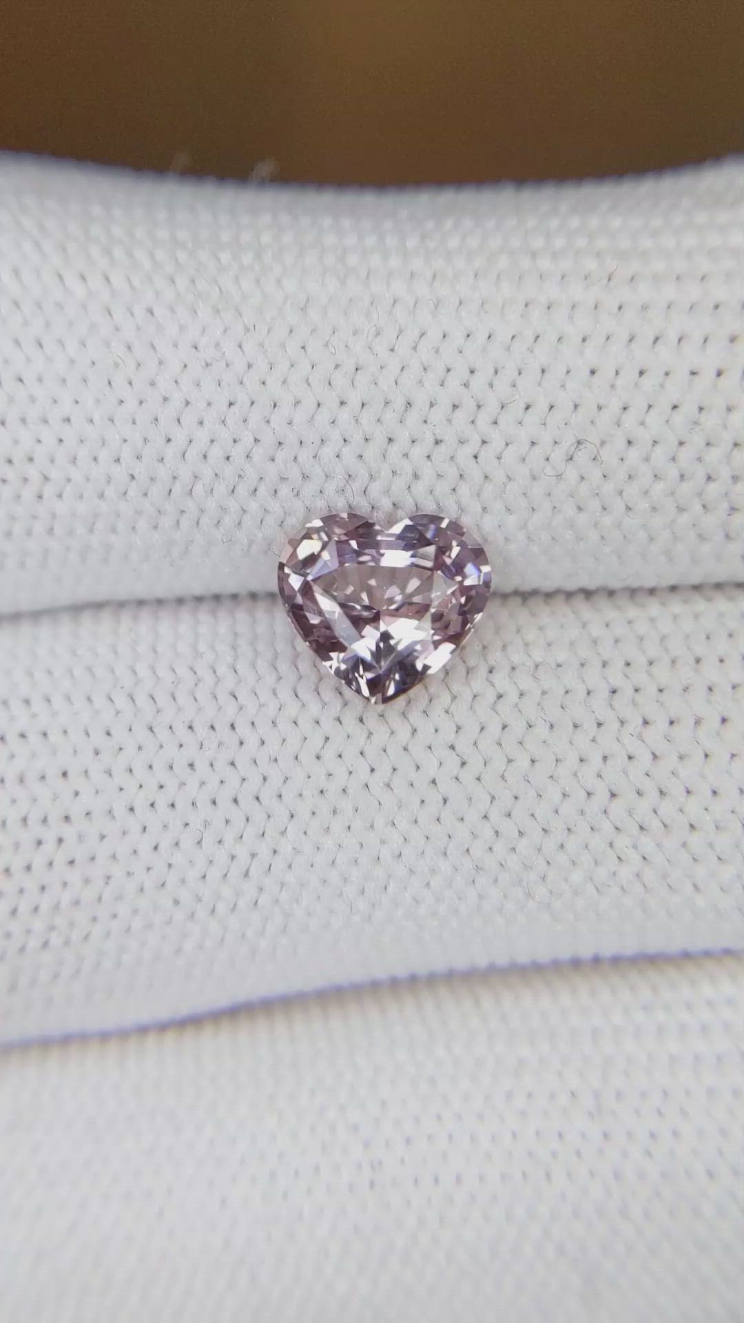 2.19 Ct. Pink Sapphire from Ceylon (Sri Lanka) Size Video