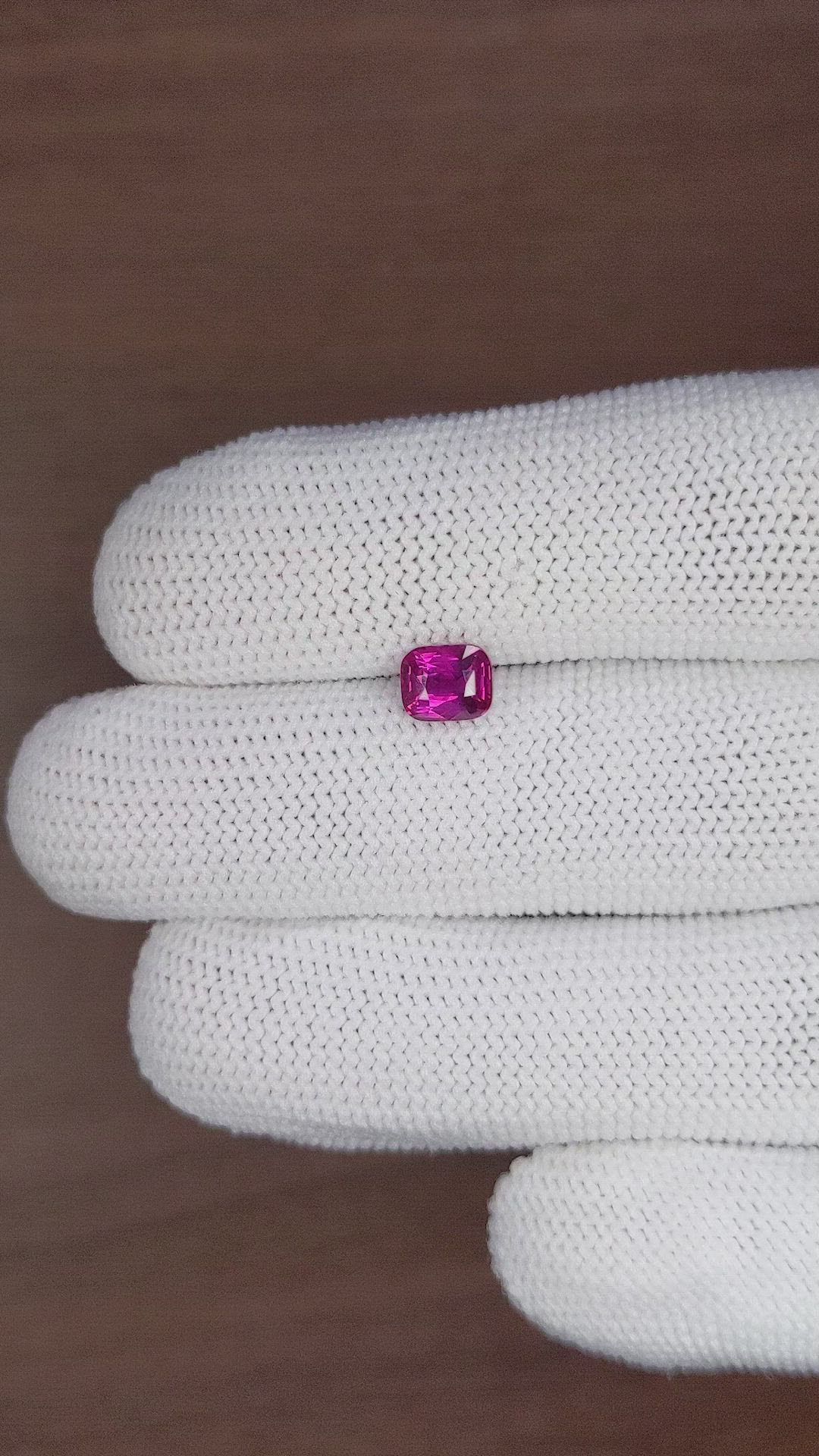 1.06 Ct. Pink Sapphire from Tanzania Size Video
