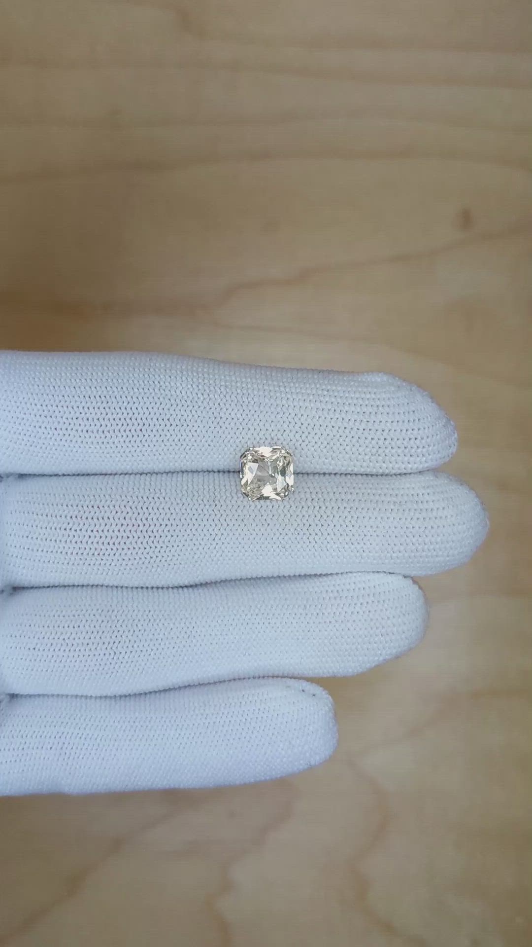 3.04 Ct. Yellow Sapphire from Ceylon (Sri Lanka) Size Video