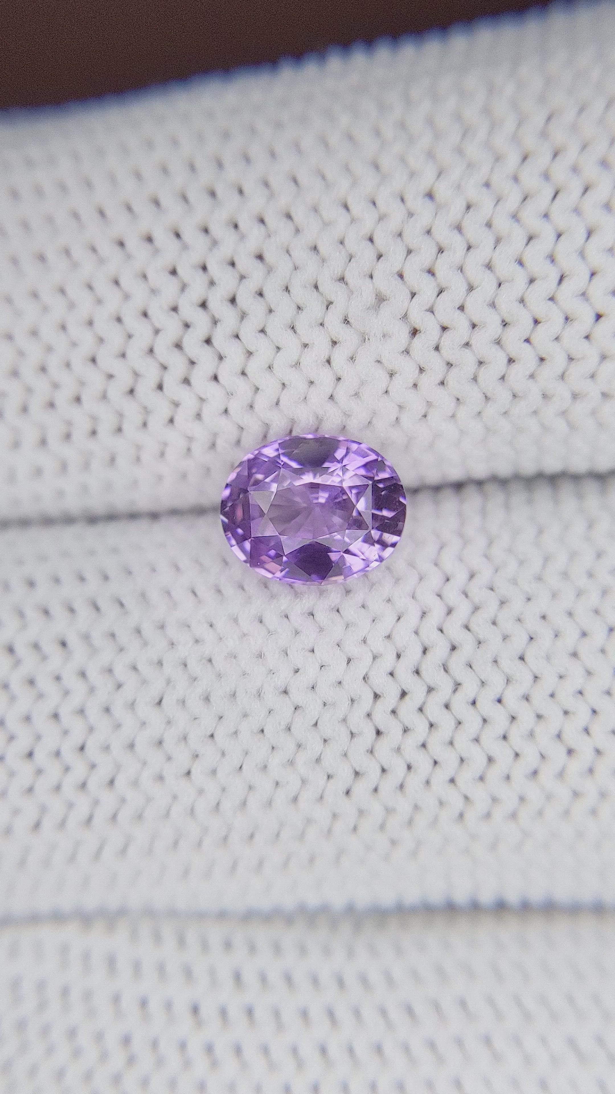 1.51 Ct. Violet Sapphire from Africa Size Video