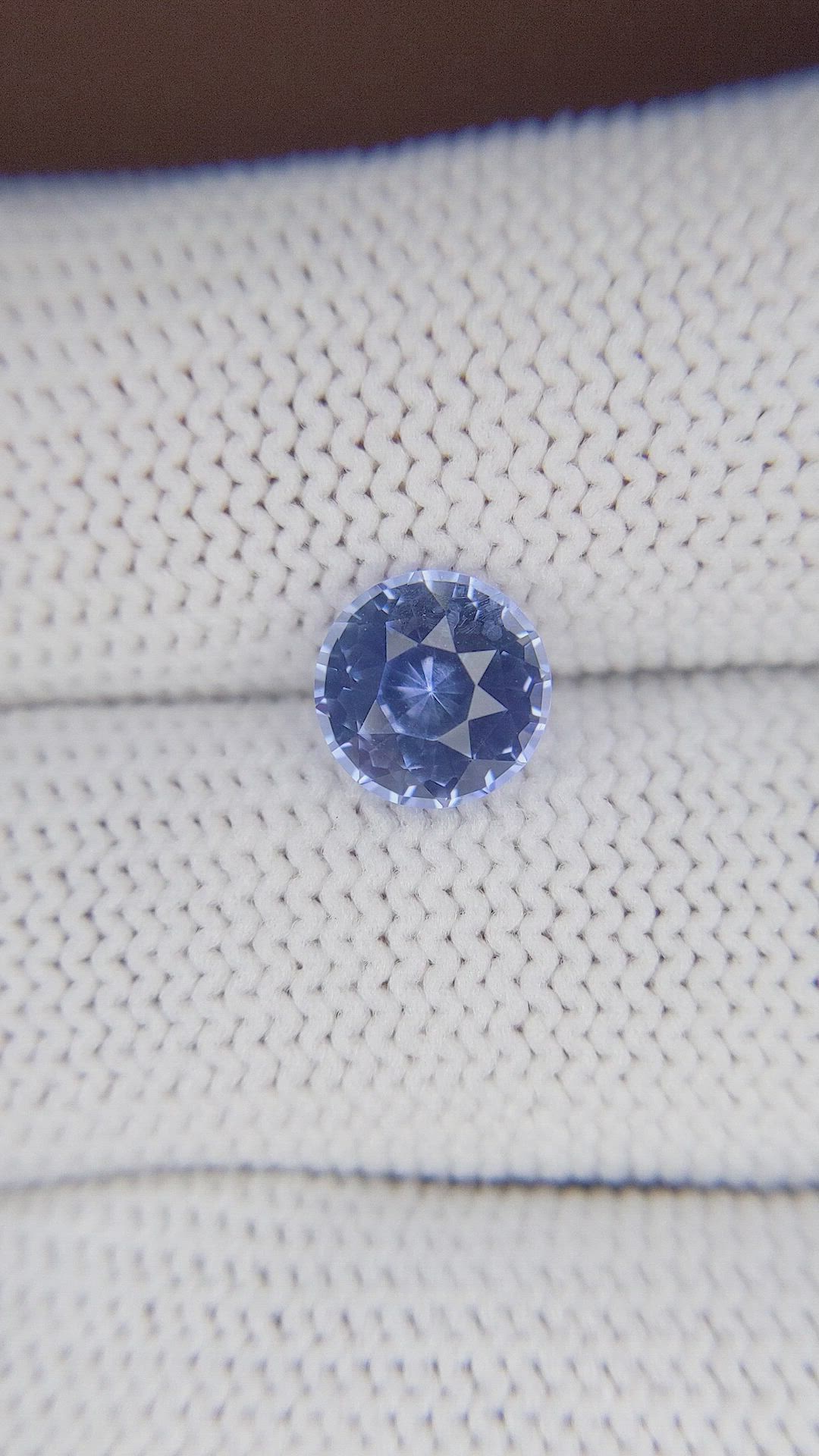 2.19 Ct. Blue Sapphire from Ceylon (Sri Lanka) Size Video