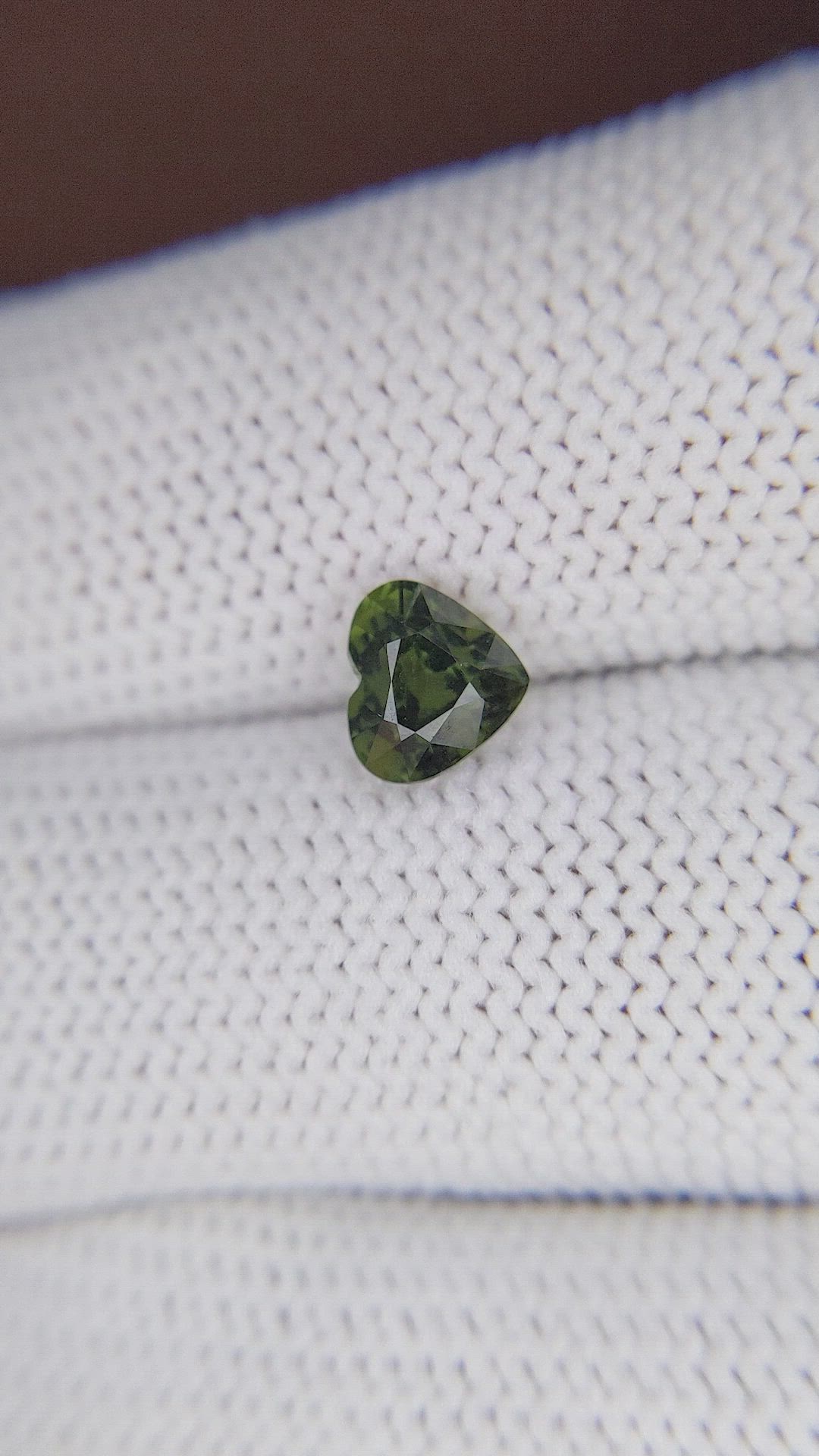 1.48 Ct. Green Sapphire from Australia Size Video