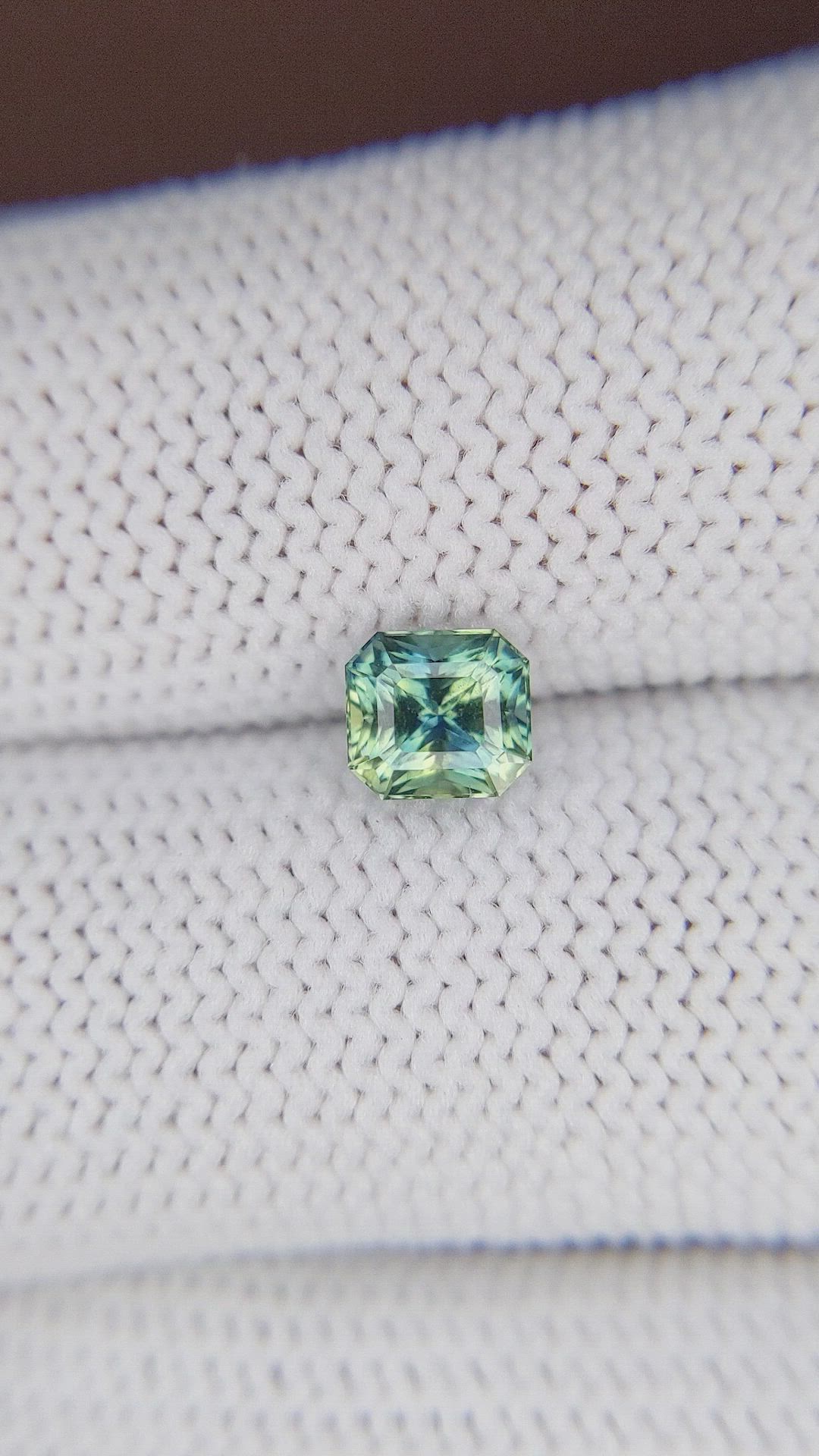 1.14 Ct. Bi Color Sapphire from Madagascar Size Video