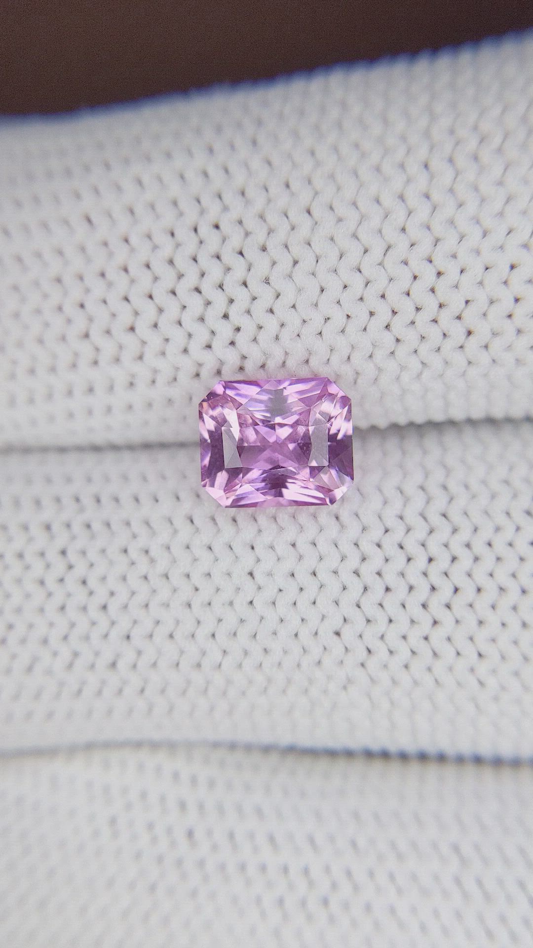 2.03 Ct. Pink Sapphire from Madagascar Size Video