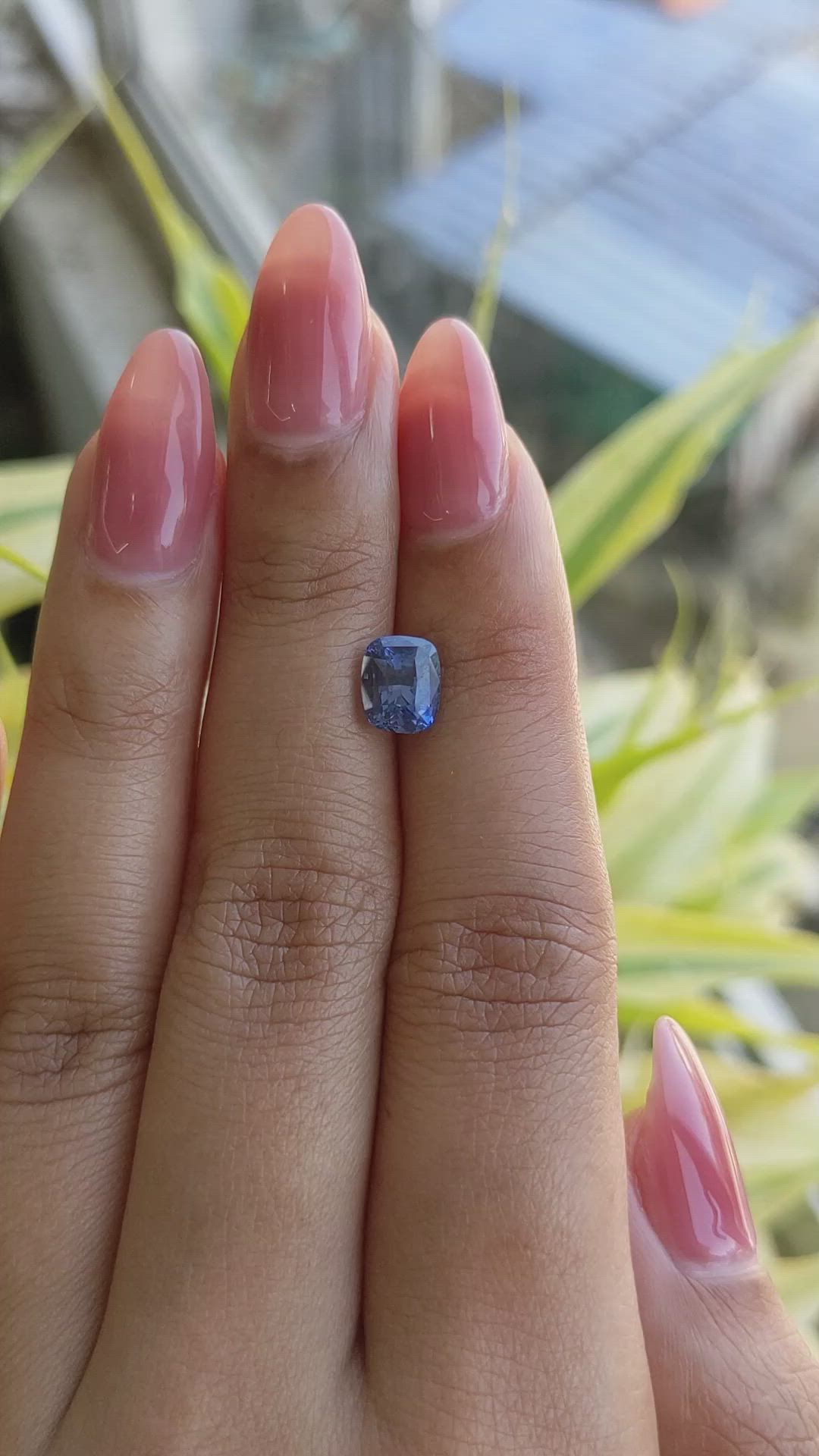 2.05 Ct. Blue Sapphire from Ceylon (Sri Lanka) Size Video
