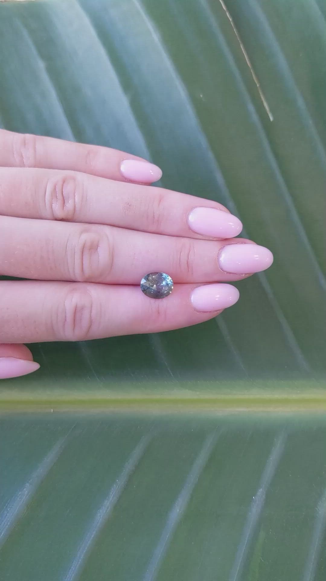 3.20 Ct. Bi Color Sapphire from Madagascar Size Video