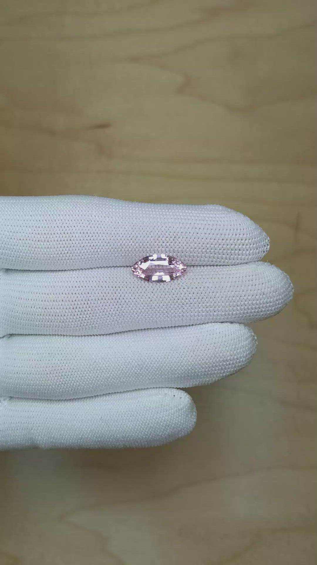 3.17 Ct. Padparadscha Sapphire from Madagascar Size Video