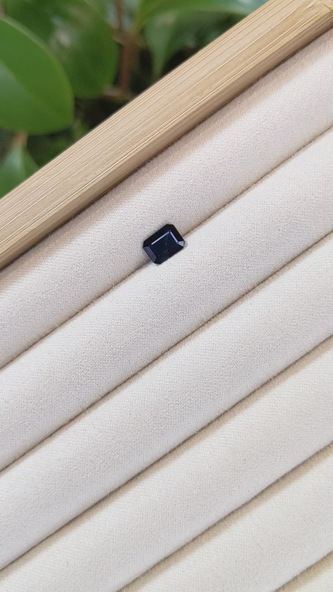 1.01 Ct. Blue Sapphire from Australia Size Video