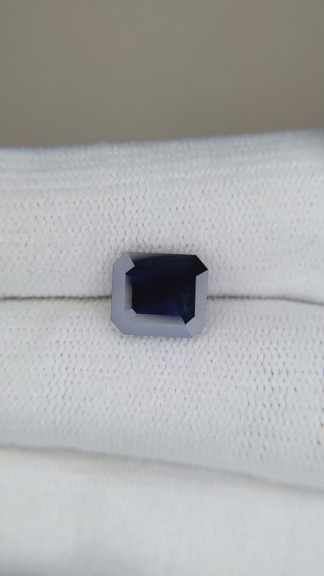 2.43 Ct. Blue Sapphire from Australia Size Video