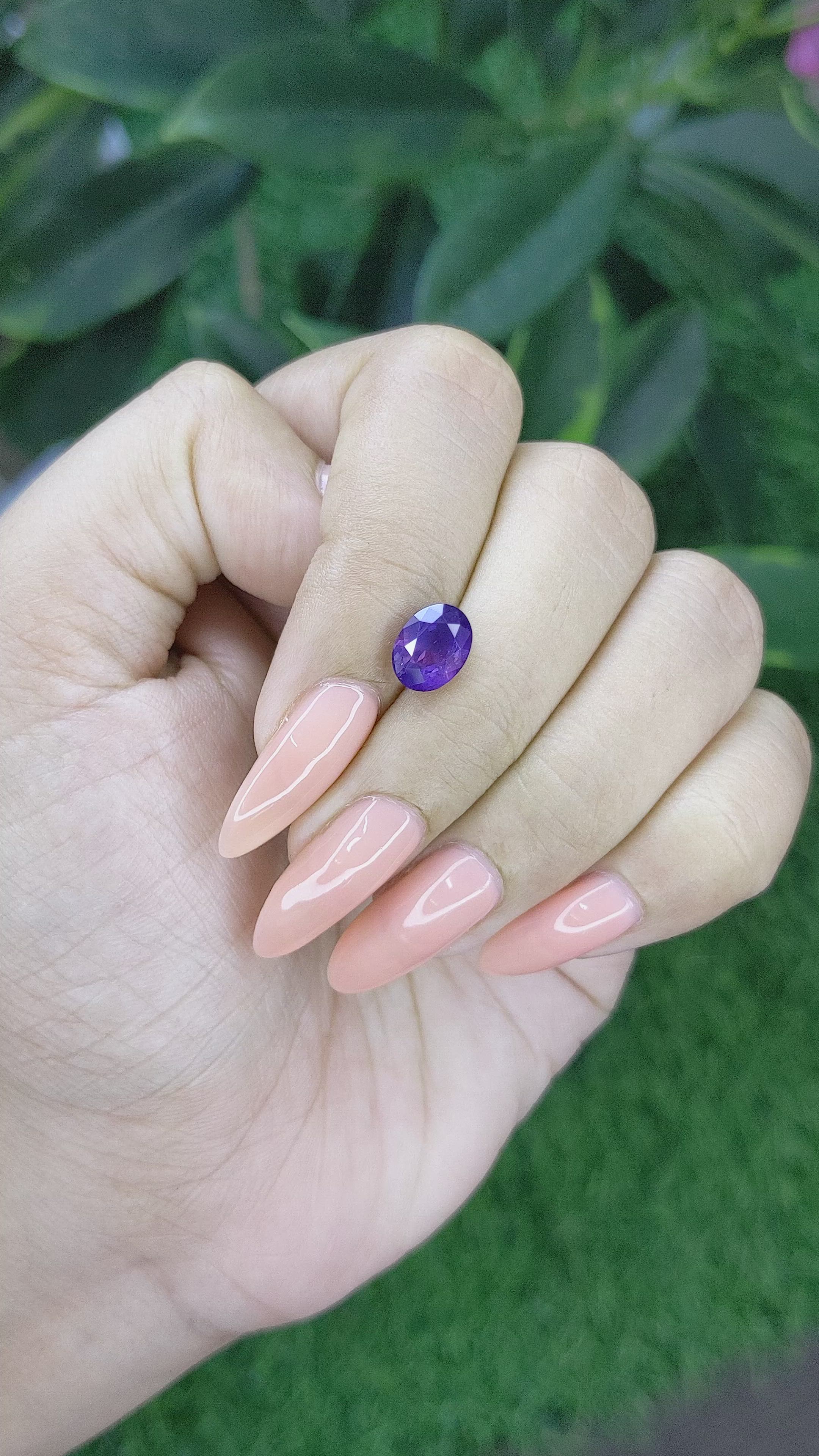 2.35 Ct. Bi Color Sapphire from Tanzania Size Video