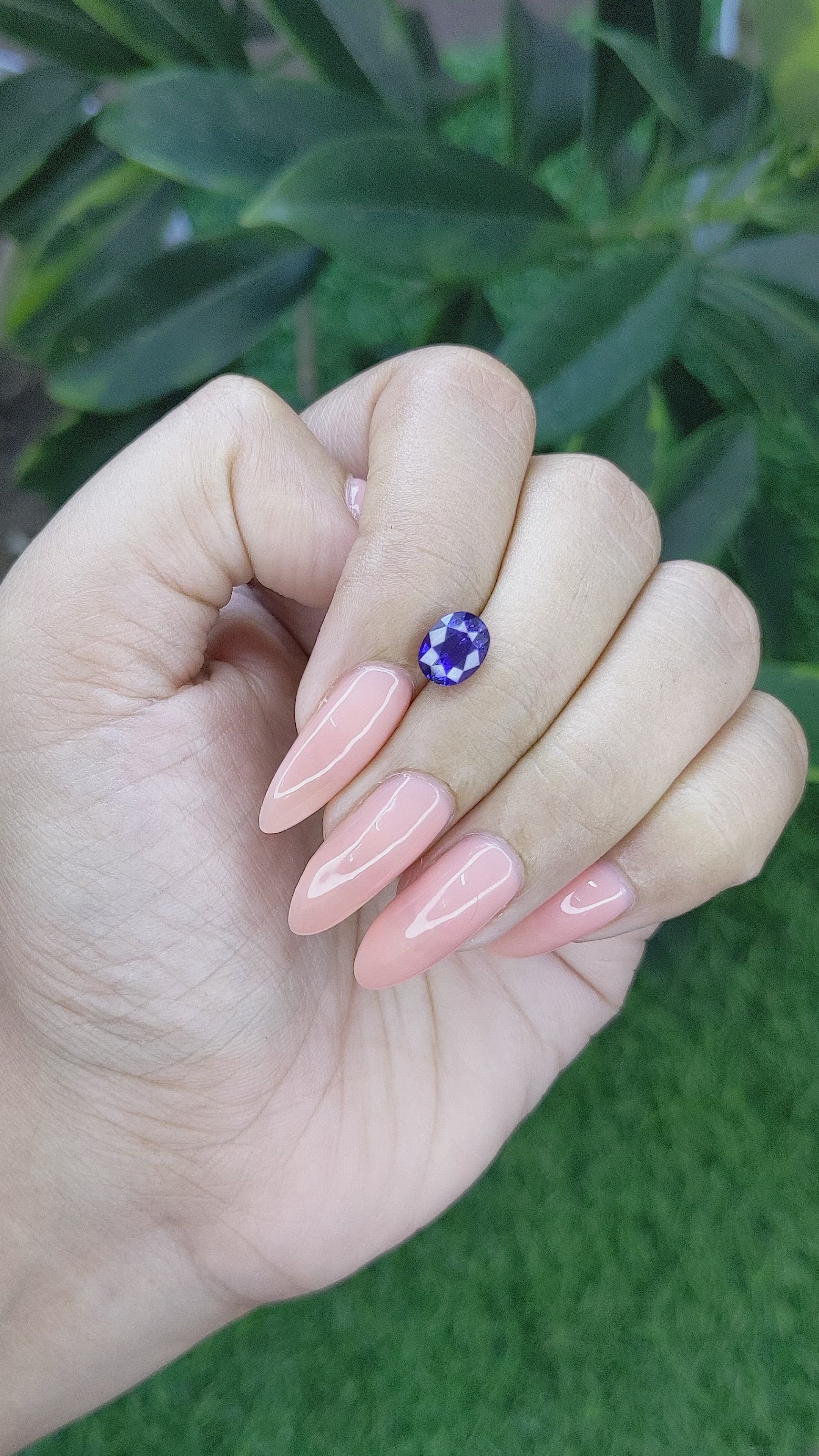 1.86 Ct. Color Change Sapphire from Tanzania Size Video