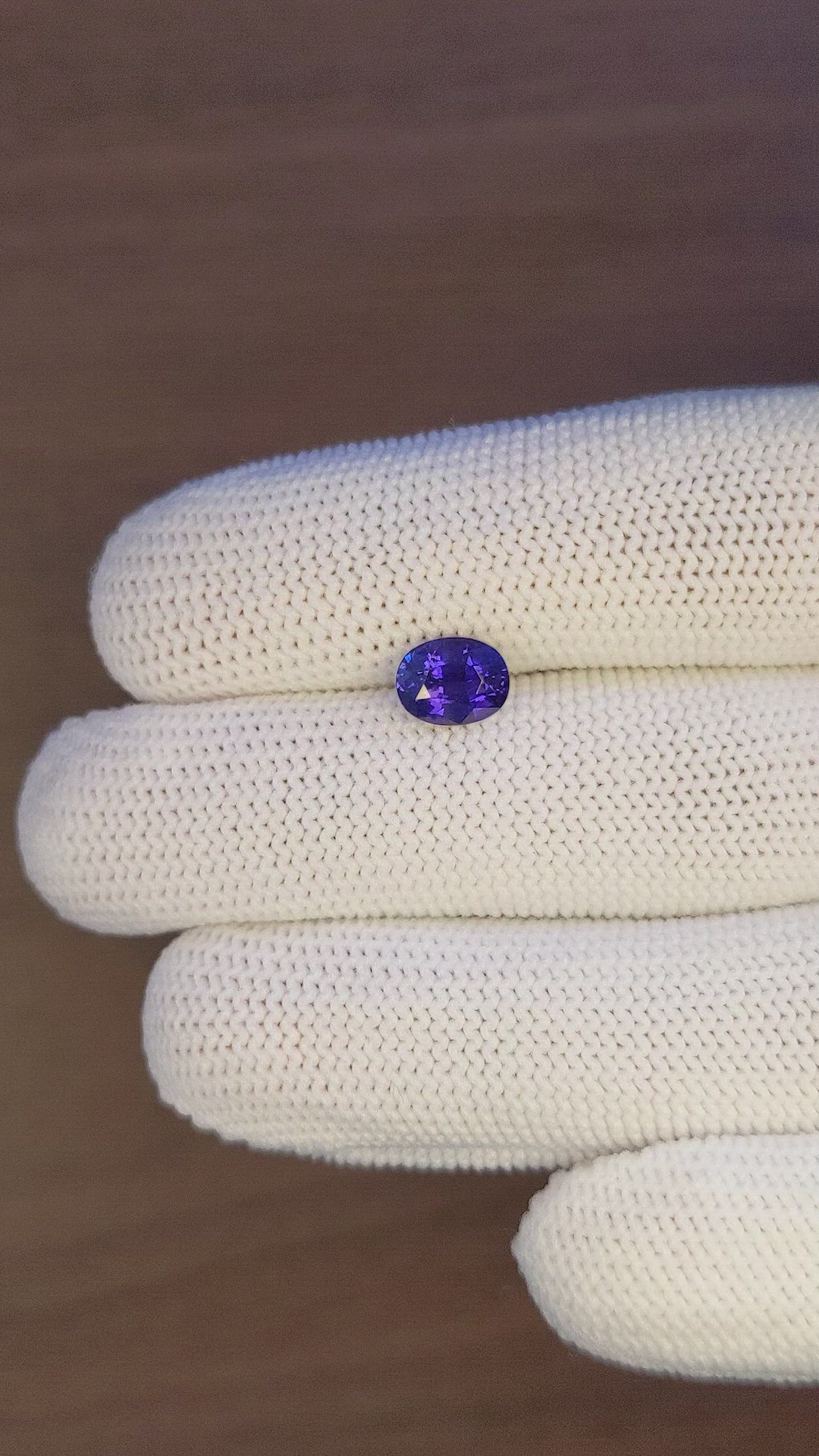 1.86 Ct. Color Change Sapphire from Tanzania Size Video