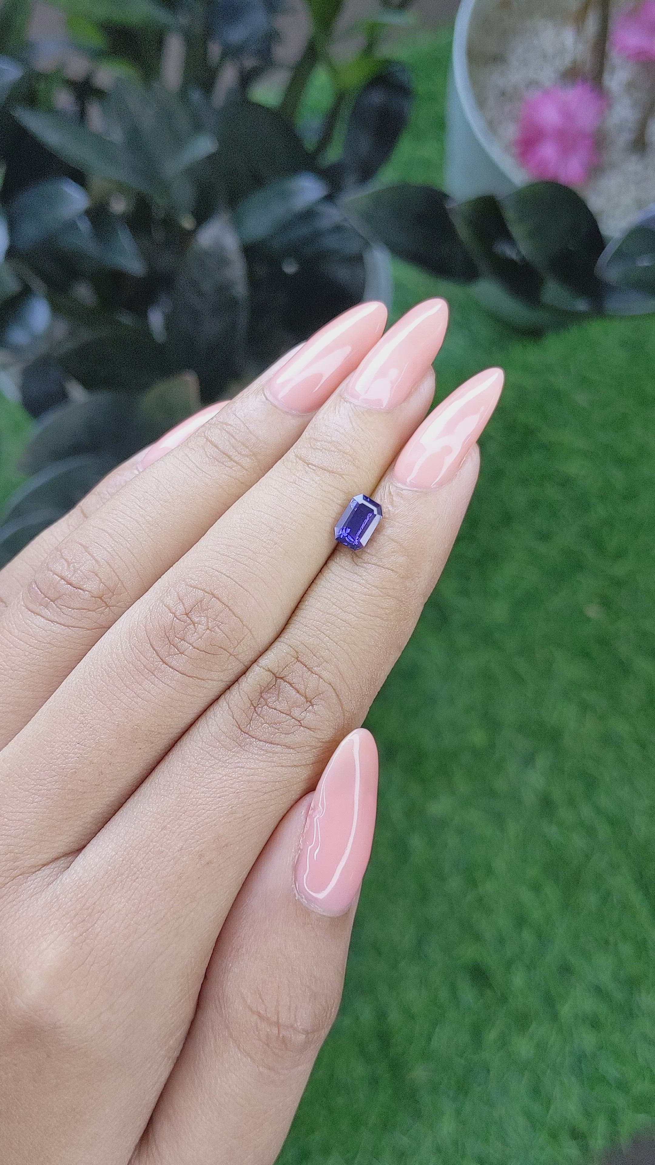 1.31 Ct. Color Change Sapphire from Tanzania Size Video