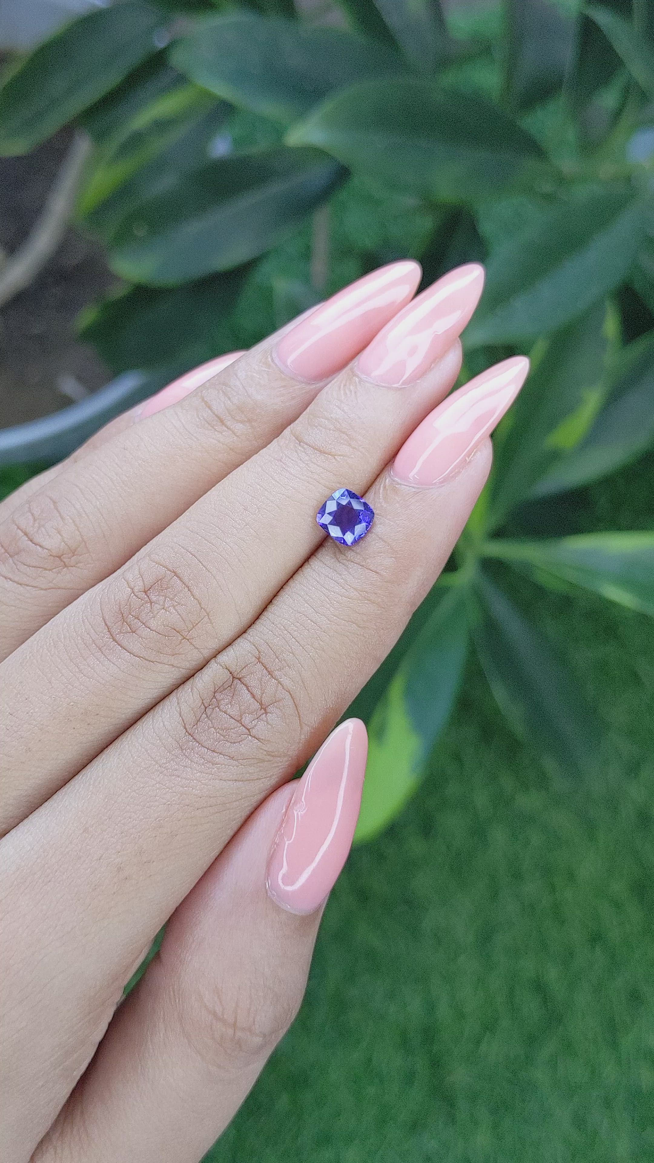 1.16 Ct. Color Change Sapphire from Tanzania Size Video