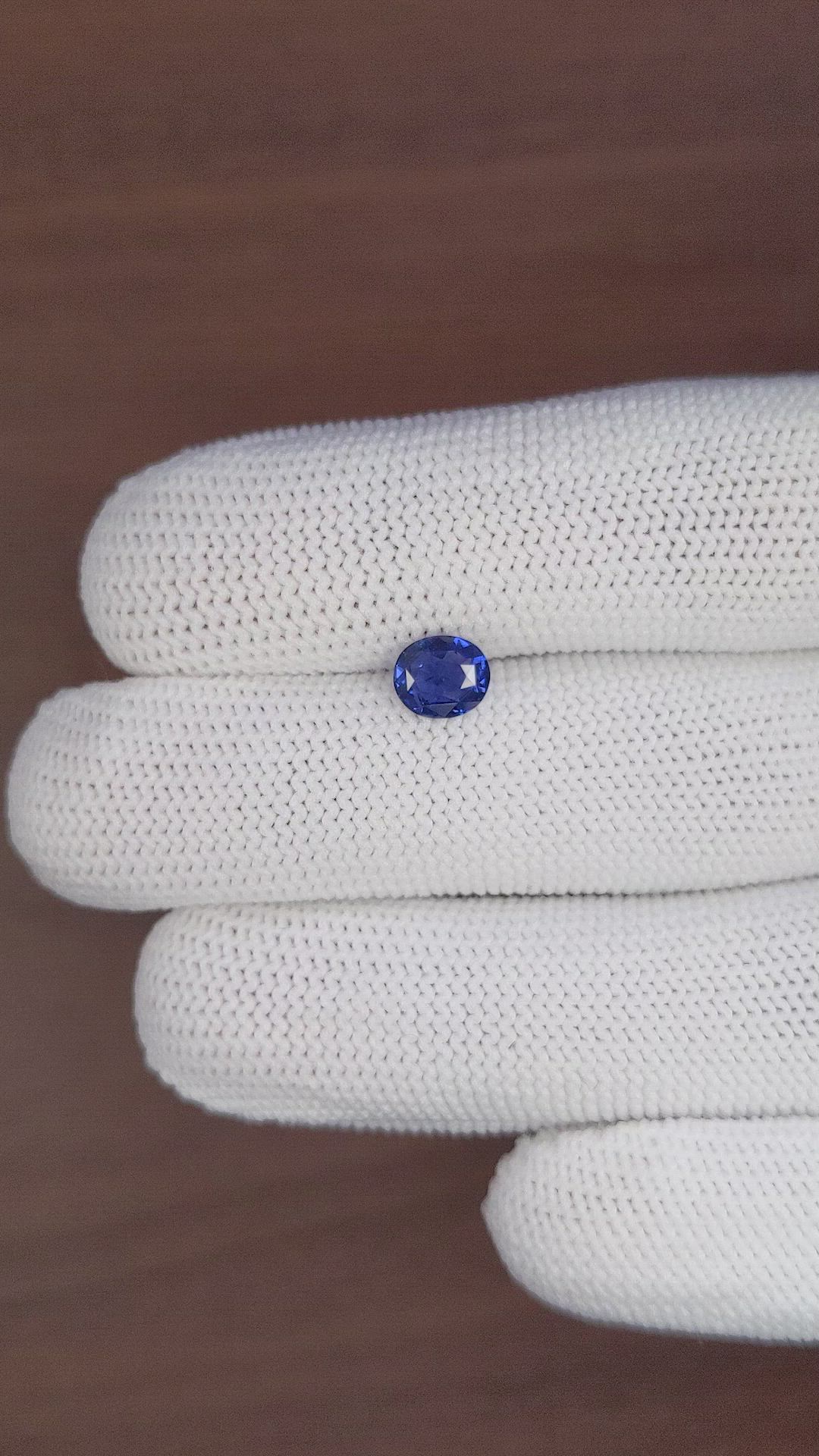 1.24 Ct. Blue Sapphire from Tanzania Size Video