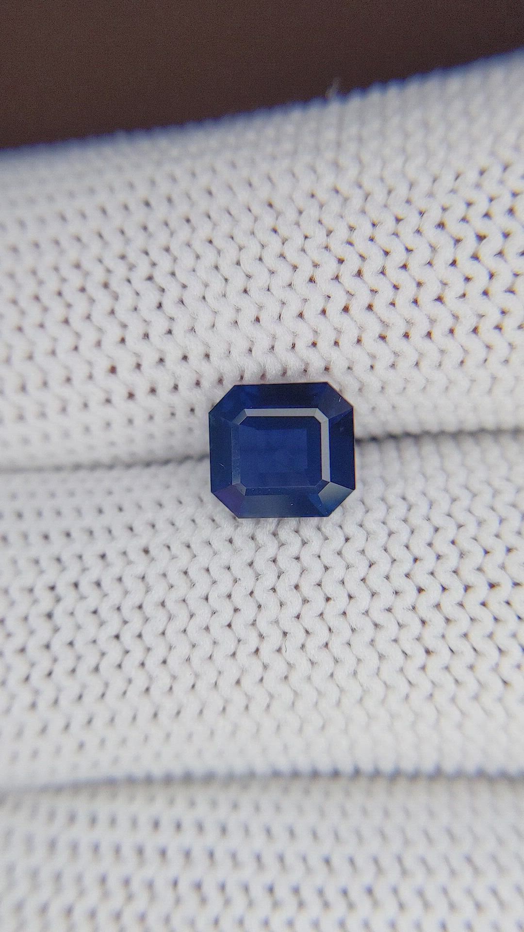 2.19 Ct. Blue Sapphire from Tanzania Size Video