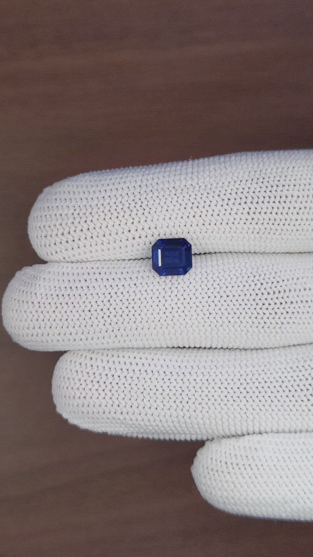2.19 Ct. Blue Sapphire from Tanzania Size Video