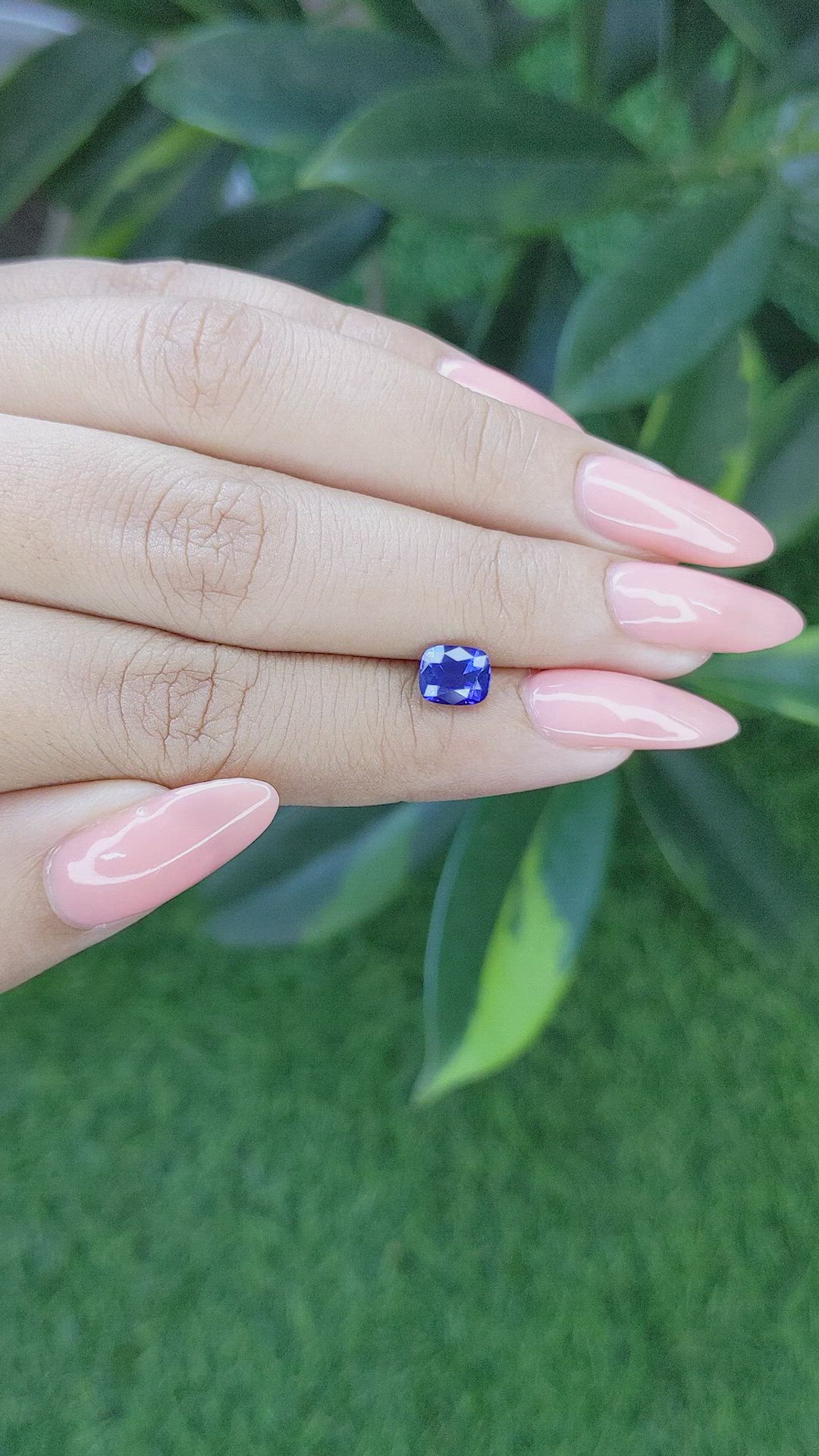 1.34 Ct. Color Change Sapphire from Tanzania Size Video