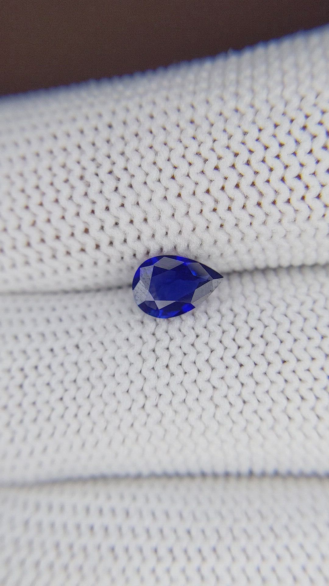 0.81 Ct. Blue Sapphire from Tanzania Size Video