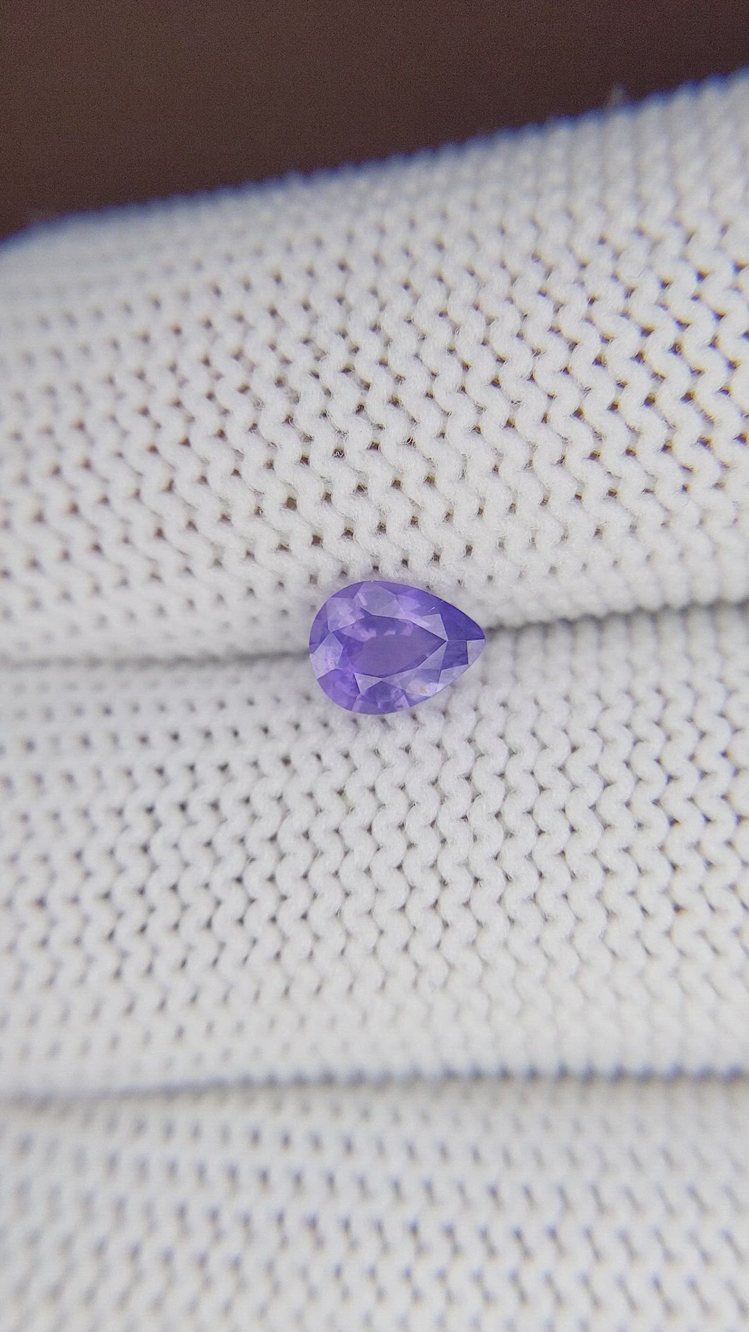 0.64 Ct. Color Change Sapphire from Tanzania Size Video