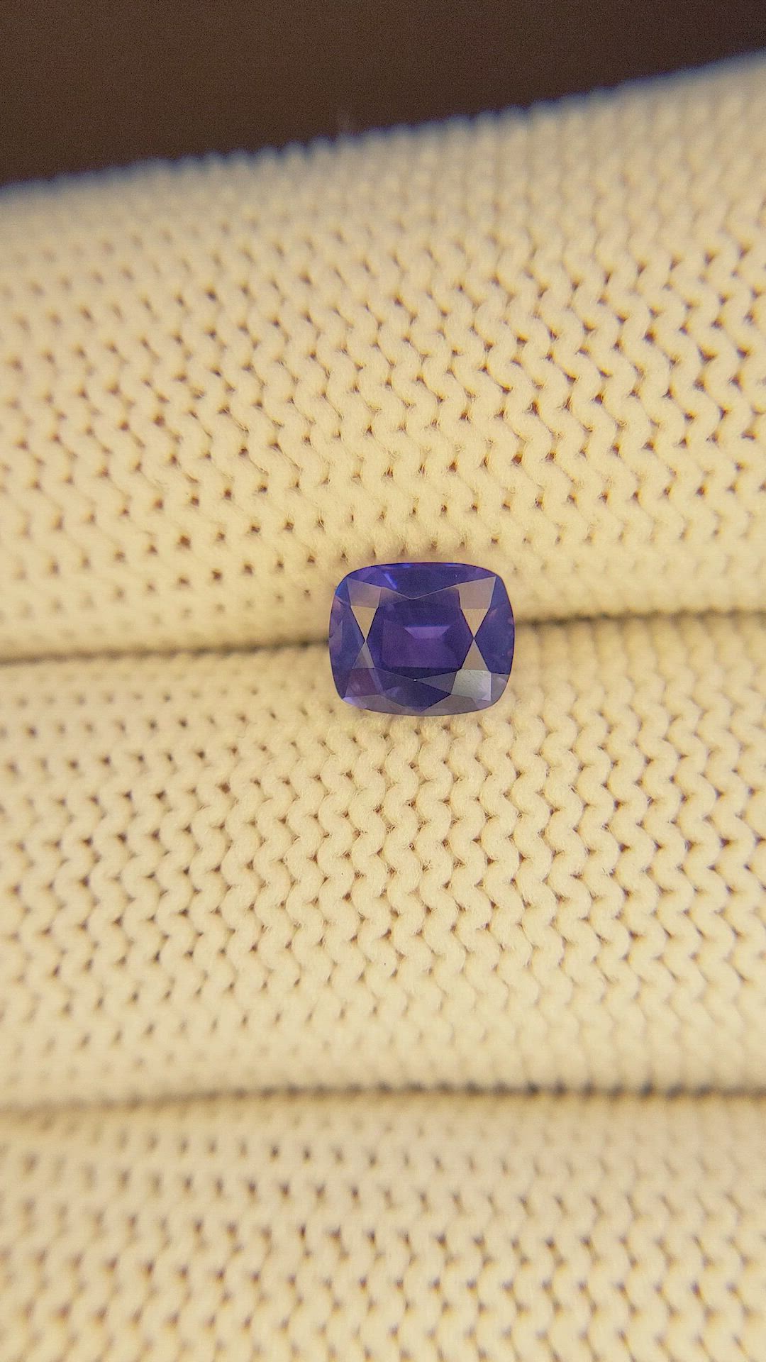 1.21 Ct. Color Change Sapphire from Tanzania Size Video