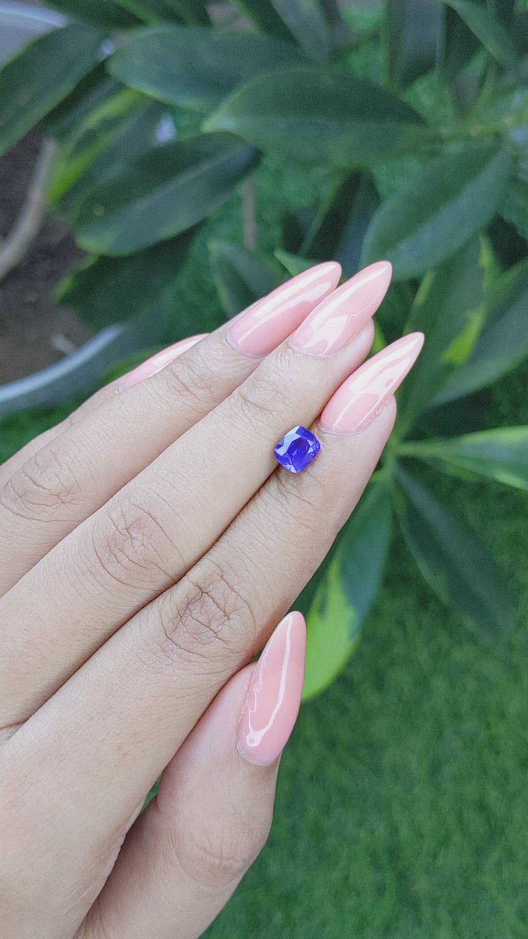 1.21 Ct. Color Change Sapphire from Tanzania Size Video