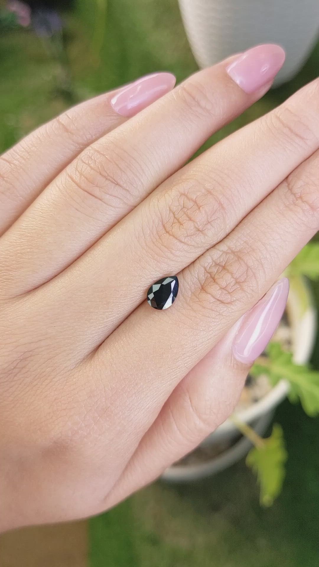 1.17 Ct. Blue Sapphire from Madagascar Size Video