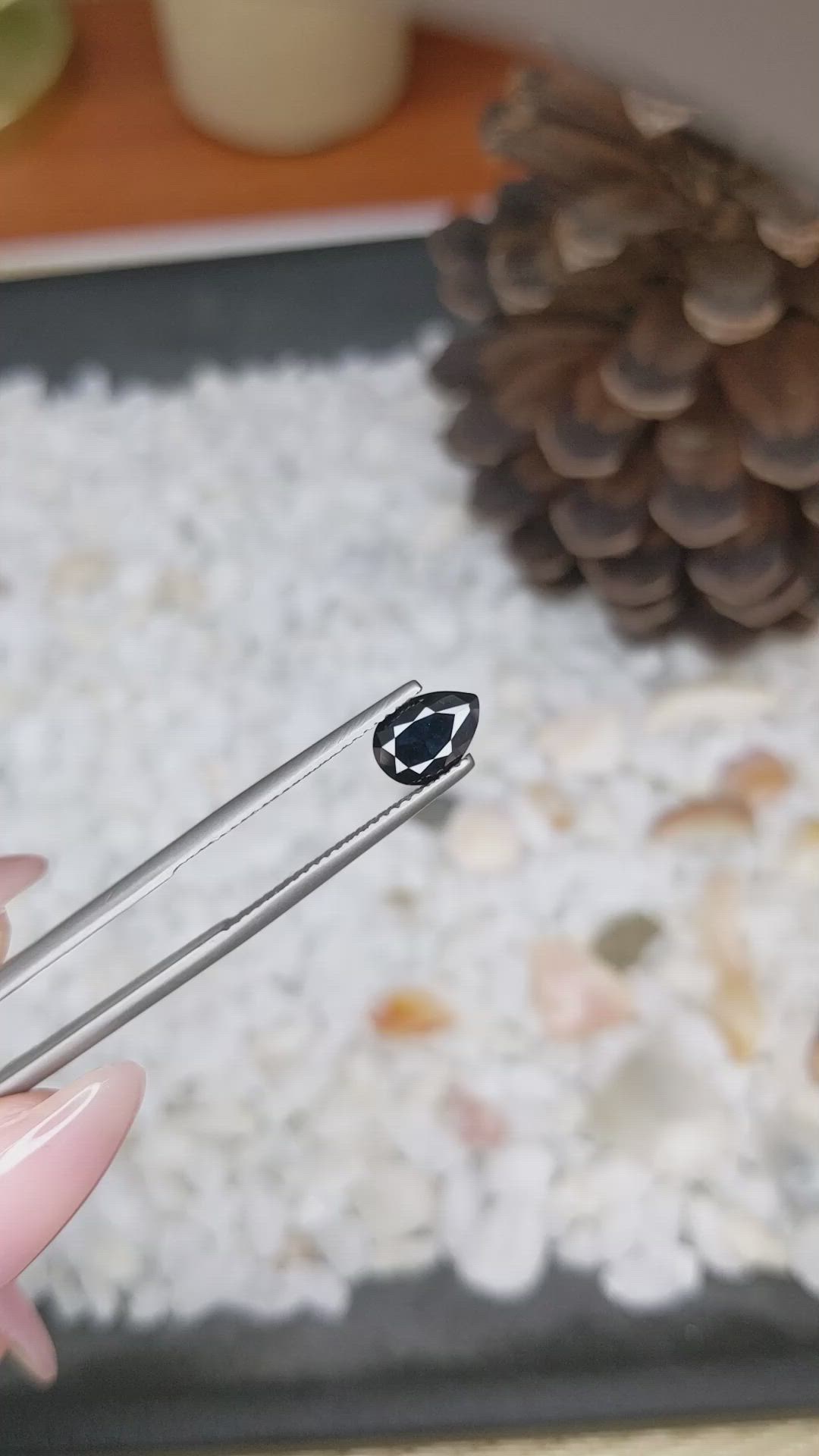 1.17 Ct. Blue Sapphire from Madagascar Size Video