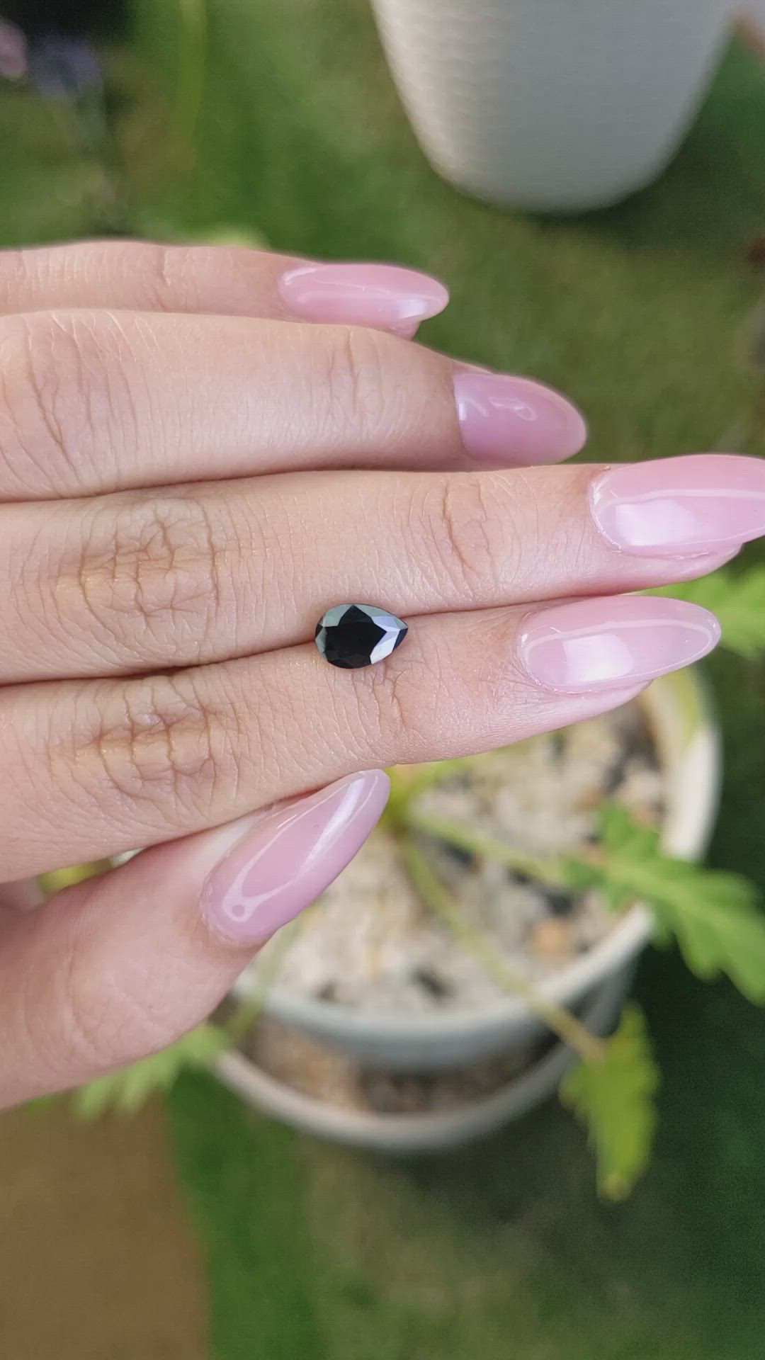 1.17 Ct. Blue Sapphire from Madagascar Size Video