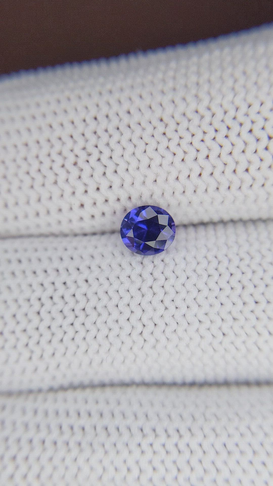 0.71 Ct. Color Change Sapphire from Tanzania Size Video