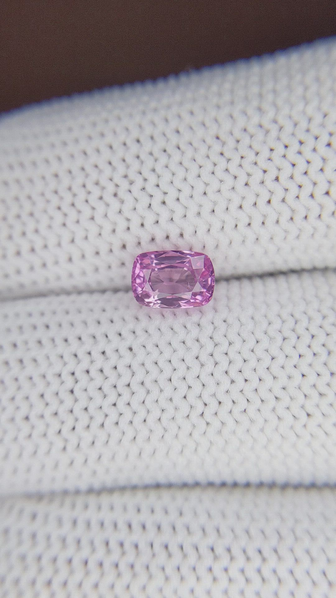 1.20 Ct. Pink Sapphire from Tanzania Size Video