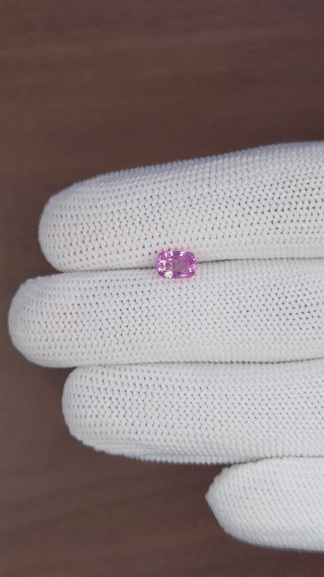 1.20 Ct. Pink Sapphire from Tanzania Size Video