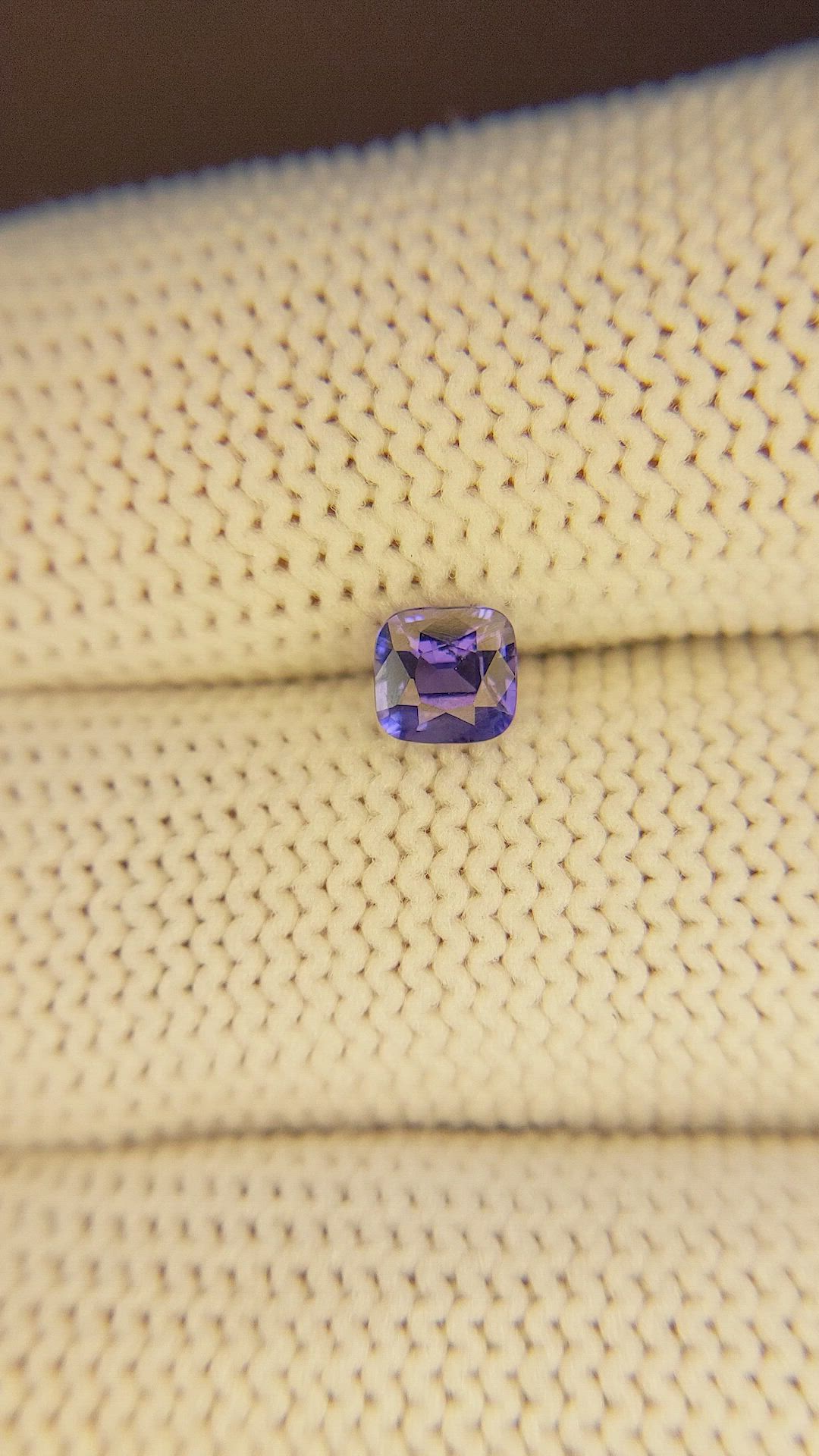 0.56 Ct. Color Change Sapphire from Tanzania Size Video