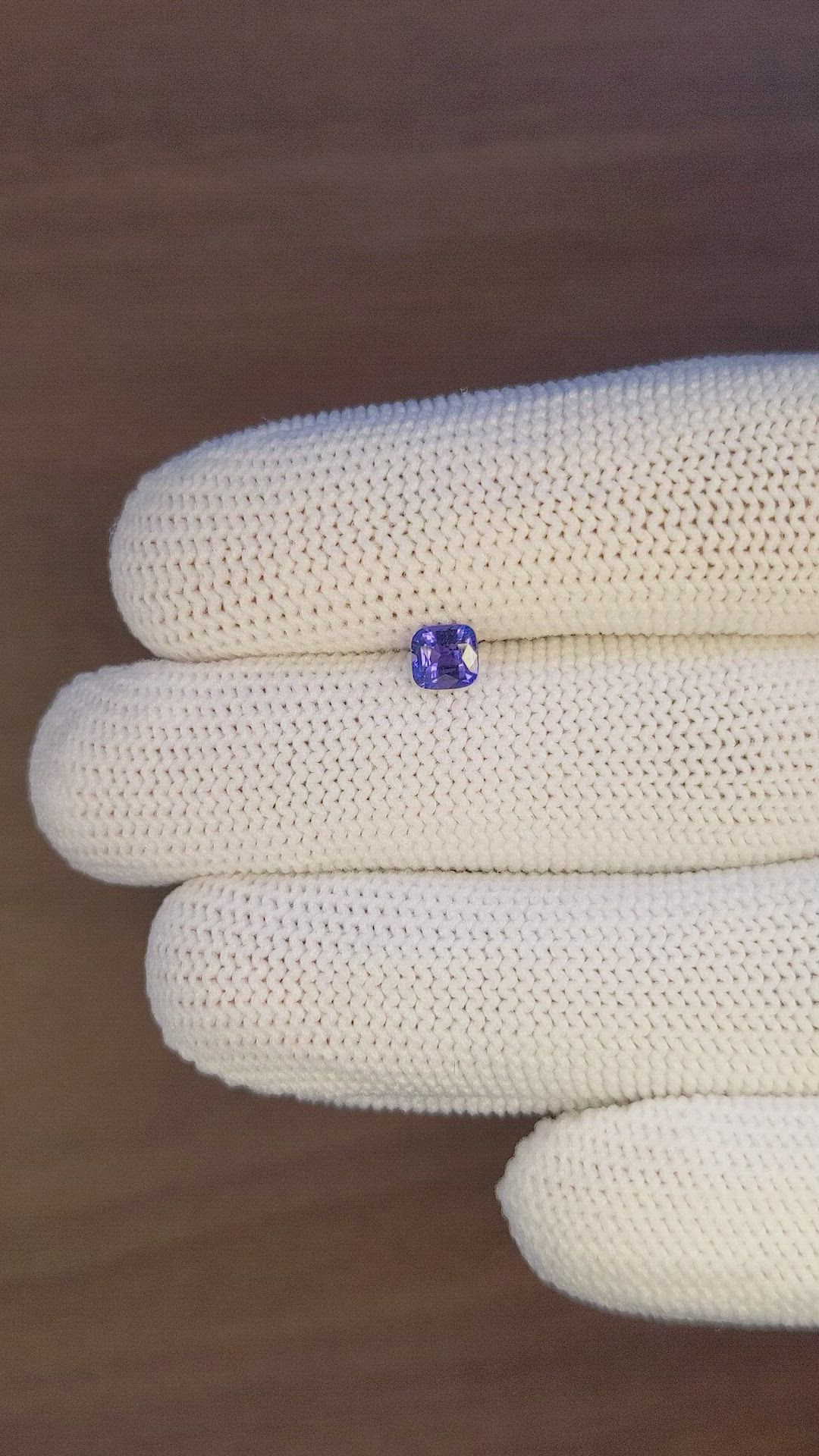 0.56 Ct. Color Change Sapphire from Tanzania Size Video