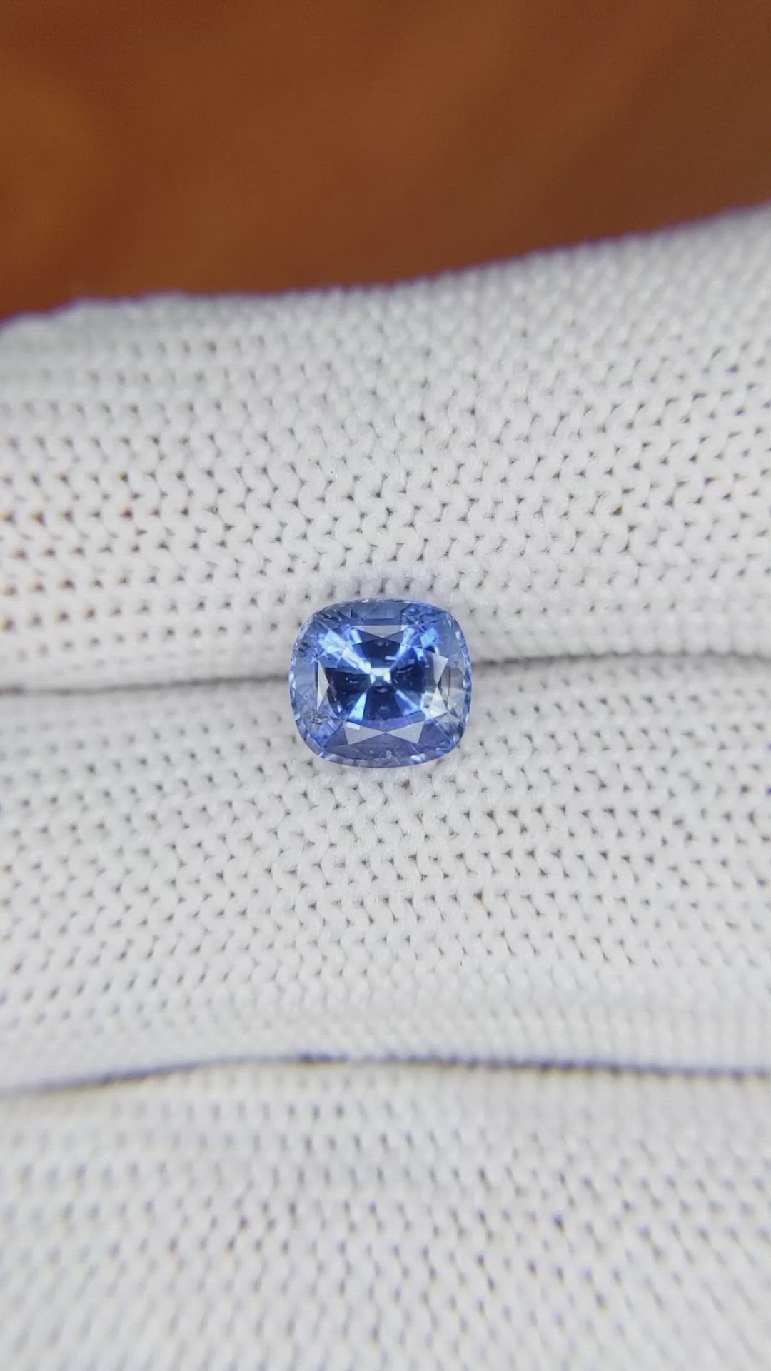 2.15 Ct. Blue Sapphire from Madagascar Size Video