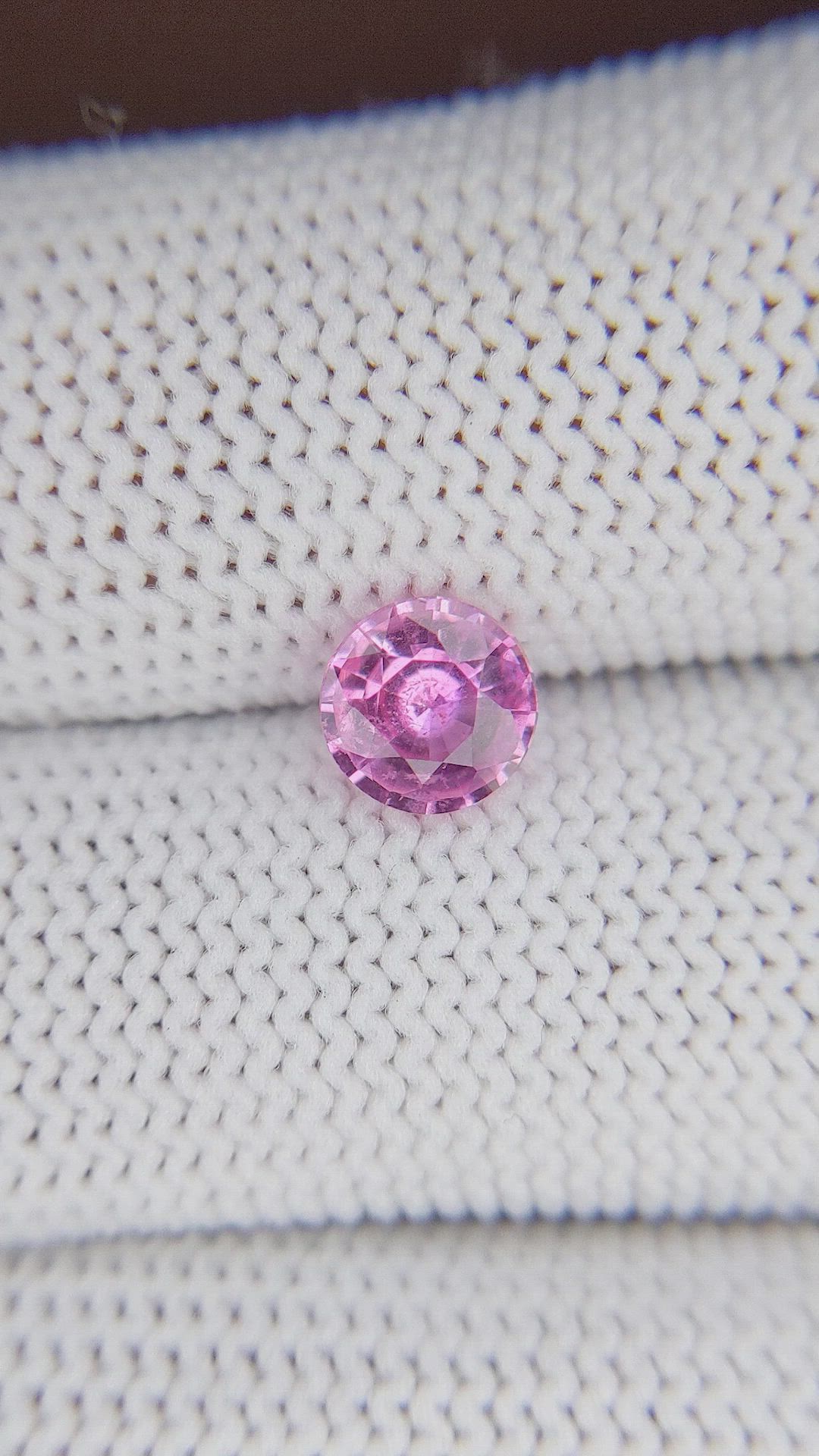 1.12 Ct. Purplish Pink Sapphire from Madagascar Size Video
