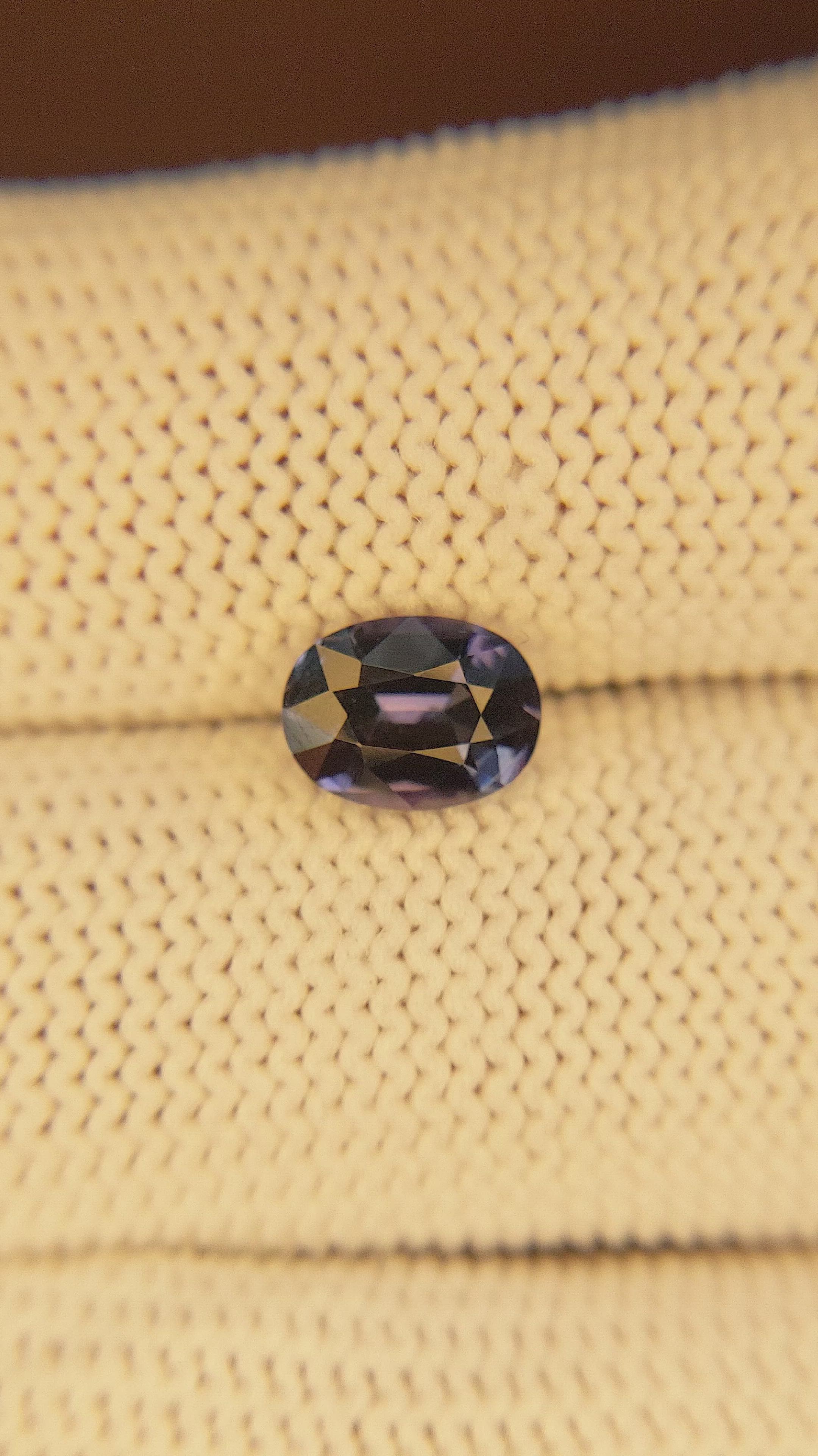 1.68 Ct. Color Change Sapphire from Madagascar Size Video