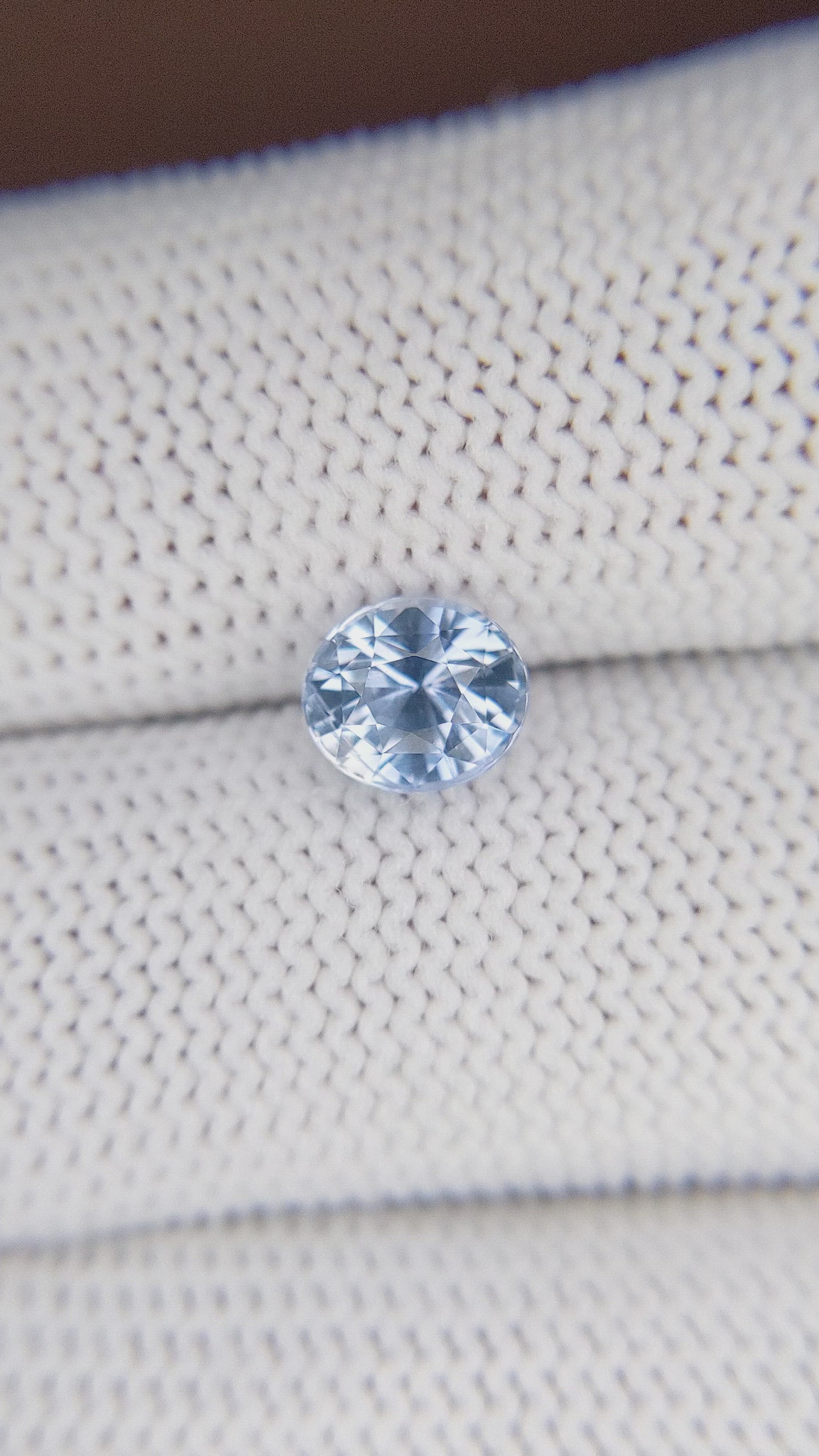 1.75 Ct. Blue Sapphire from Africa Size Video