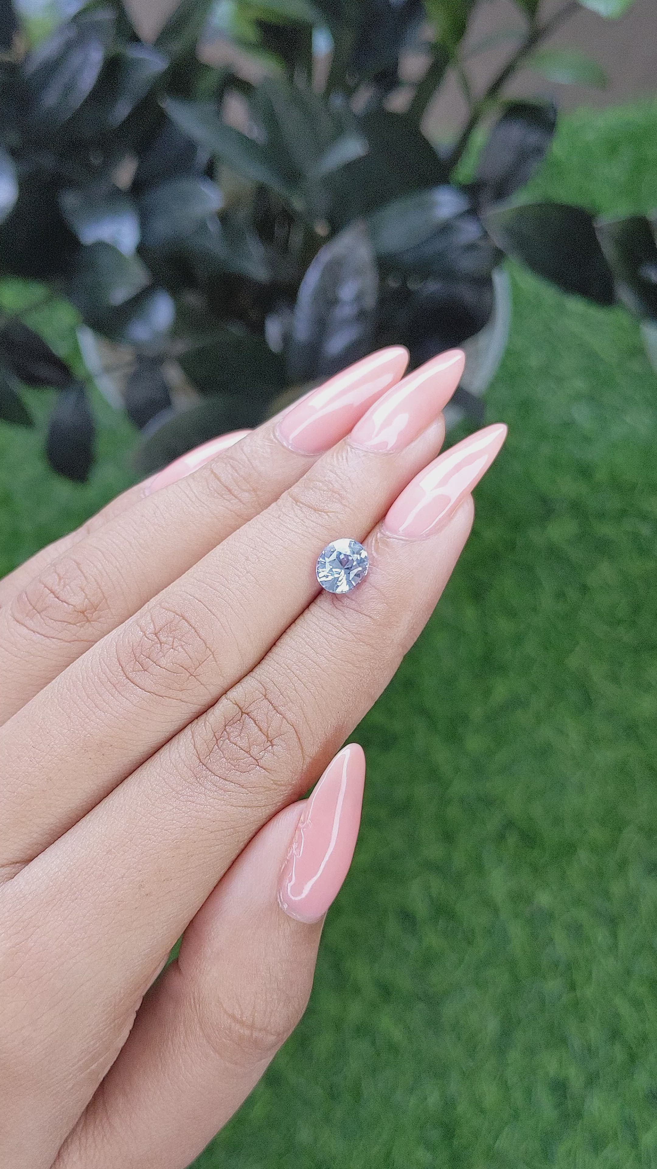 1.75 Ct. Blue Sapphire from Africa Size Video