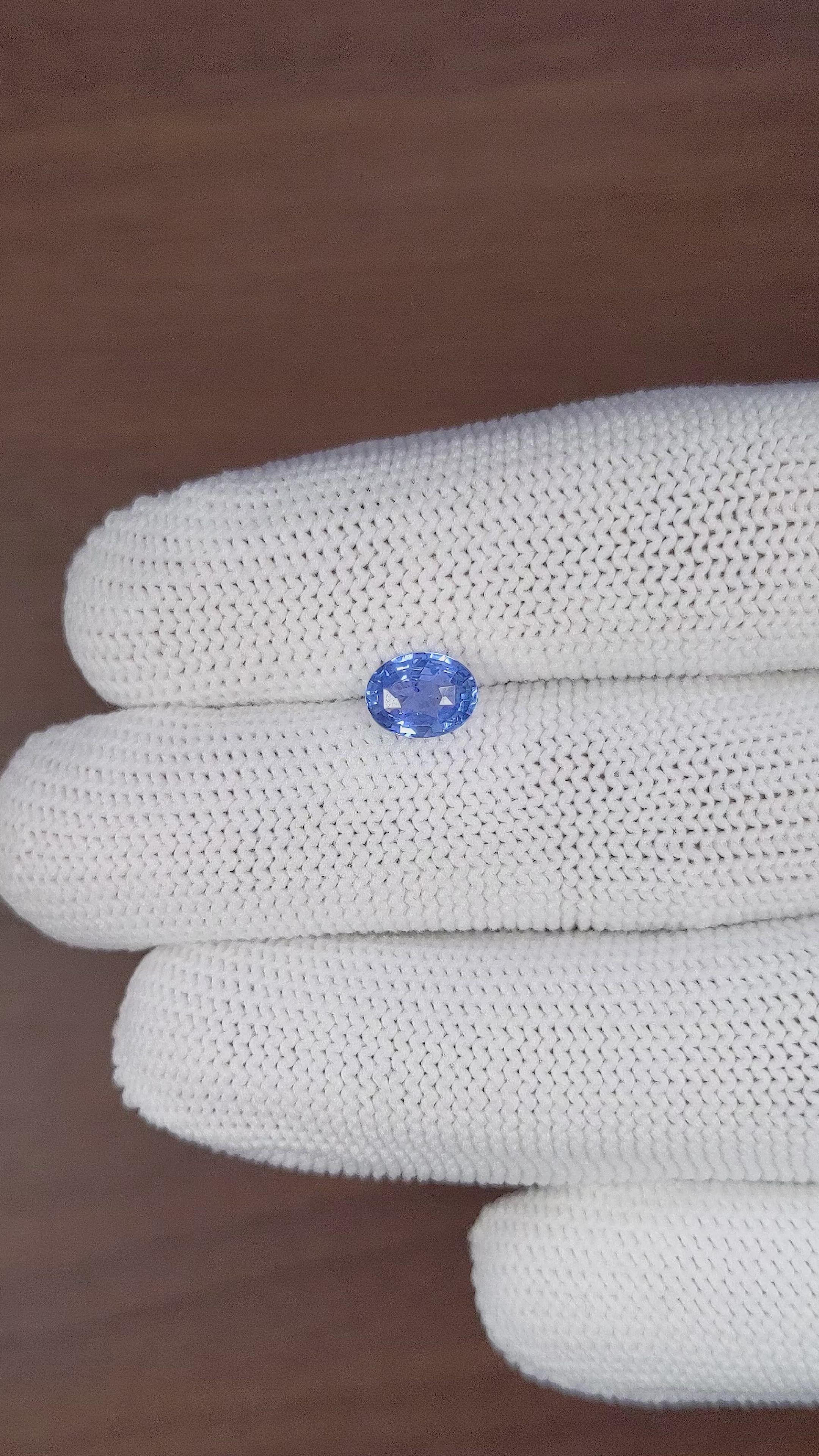 1.22 Ct. Blue Sapphire from Madagascar Size Video