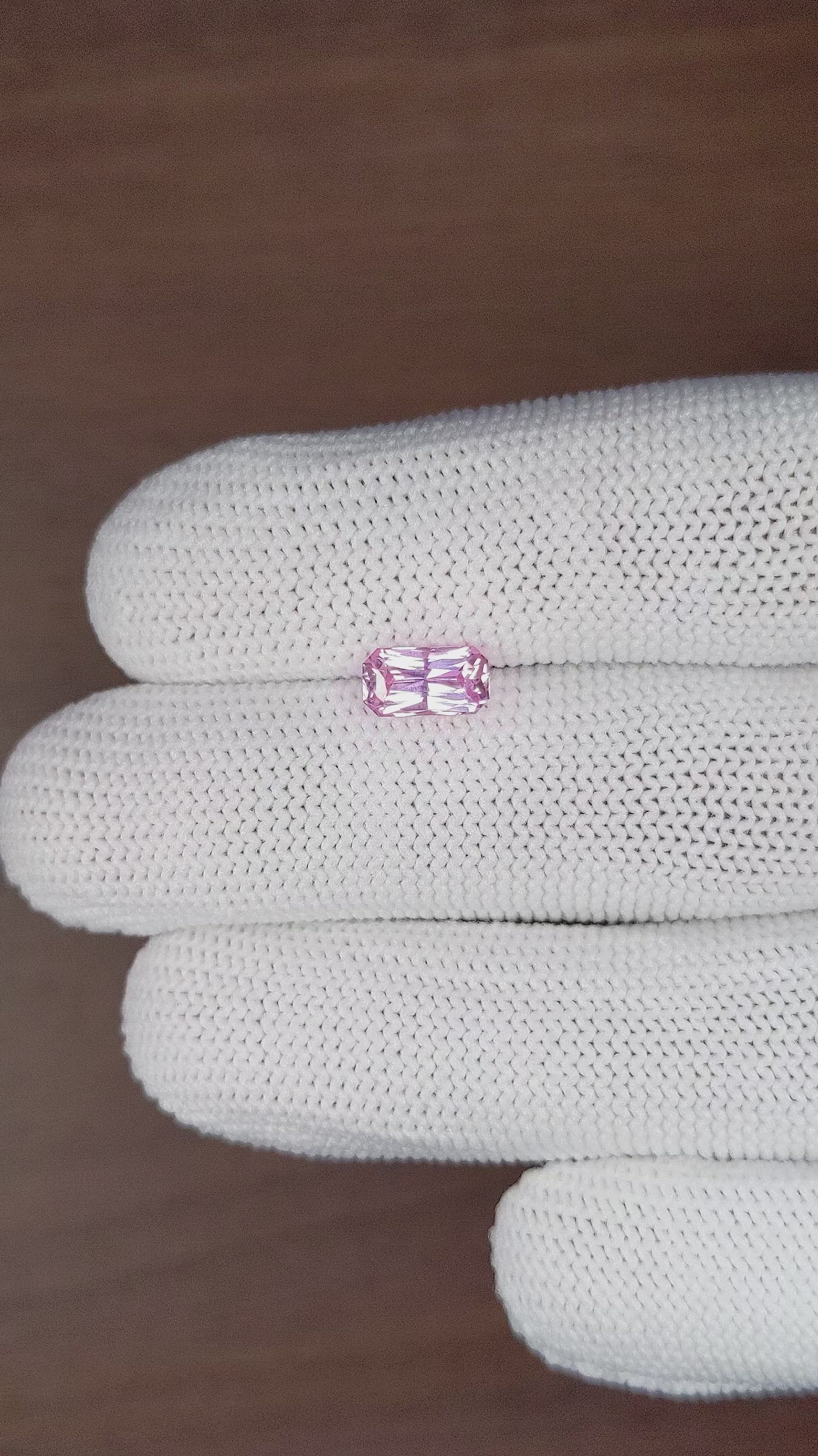 1.53 Ct. Purplish Pink Sapphire from Madagascar Size Video