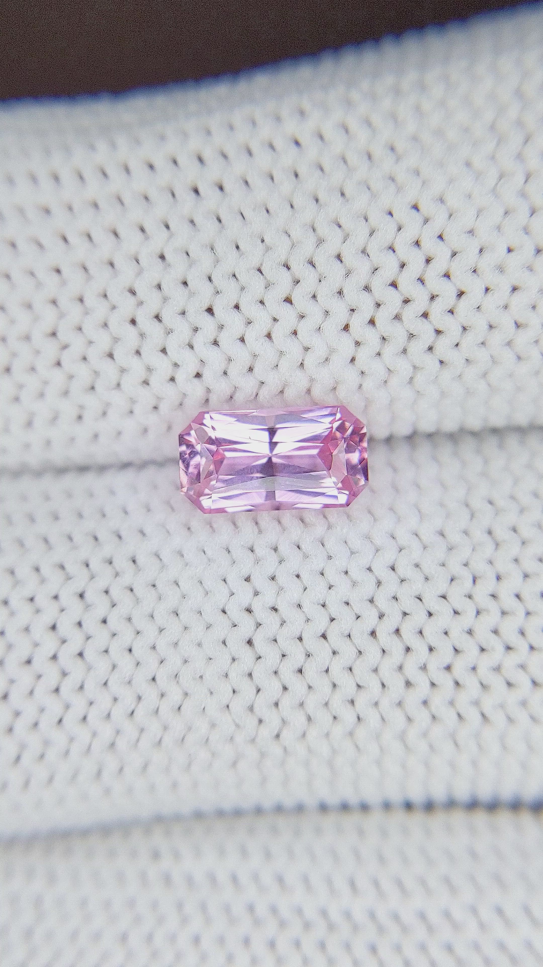 1.53 Ct. Purplish Pink Sapphire from Madagascar Size Video