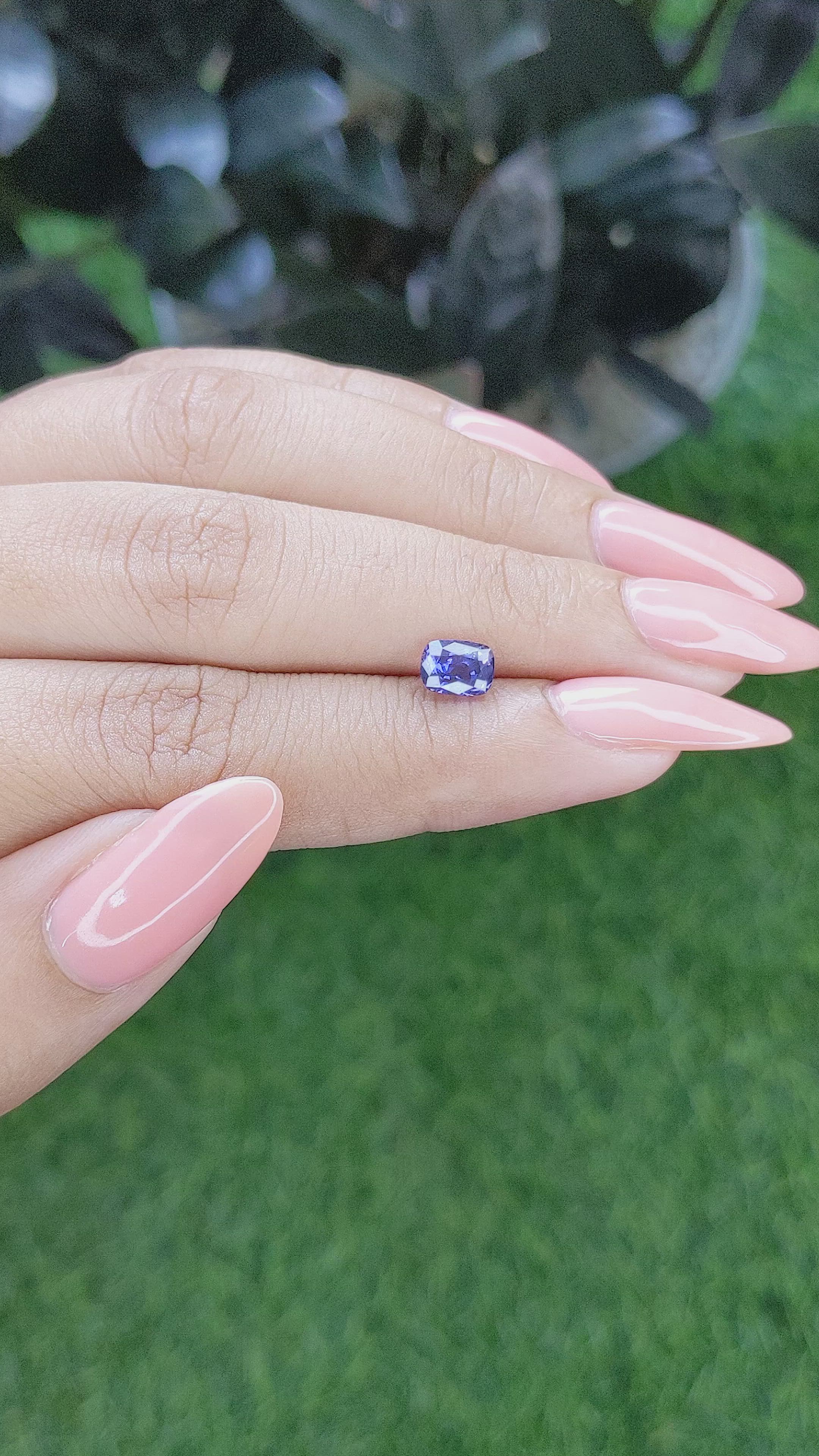 1.09 Ct. Color Change Sapphire from Tanzania Size Video