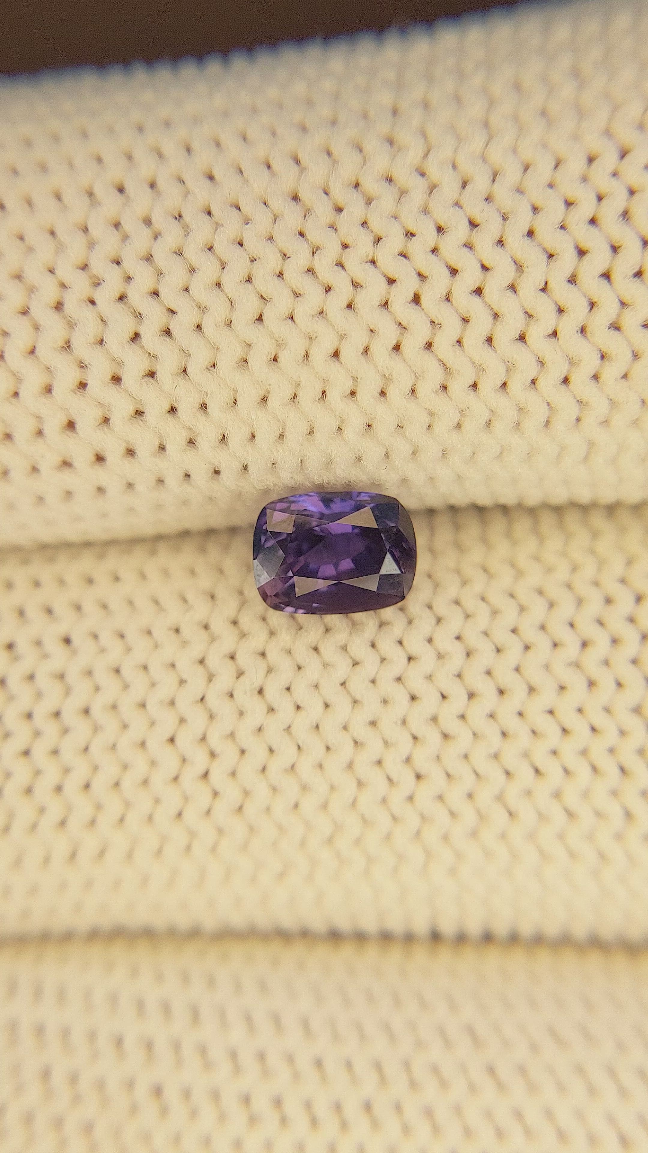 1.09 Ct. Color Change Sapphire from Tanzania Size Video