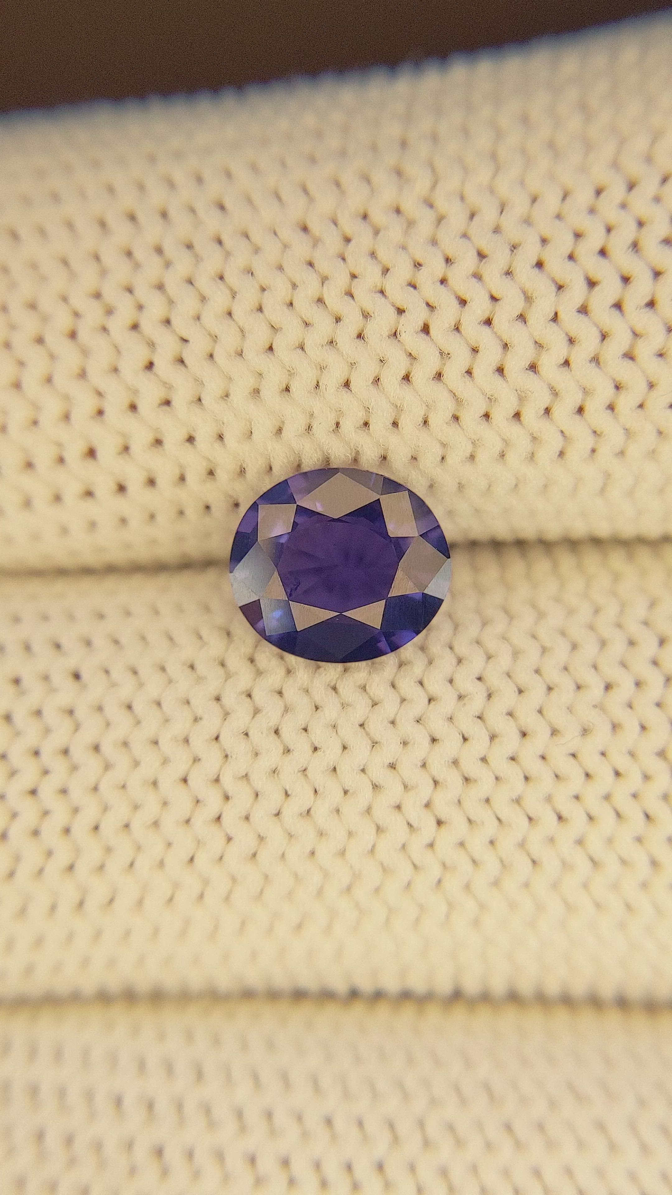1.56 Ct. Color Change Sapphire from Tanzania Size Video