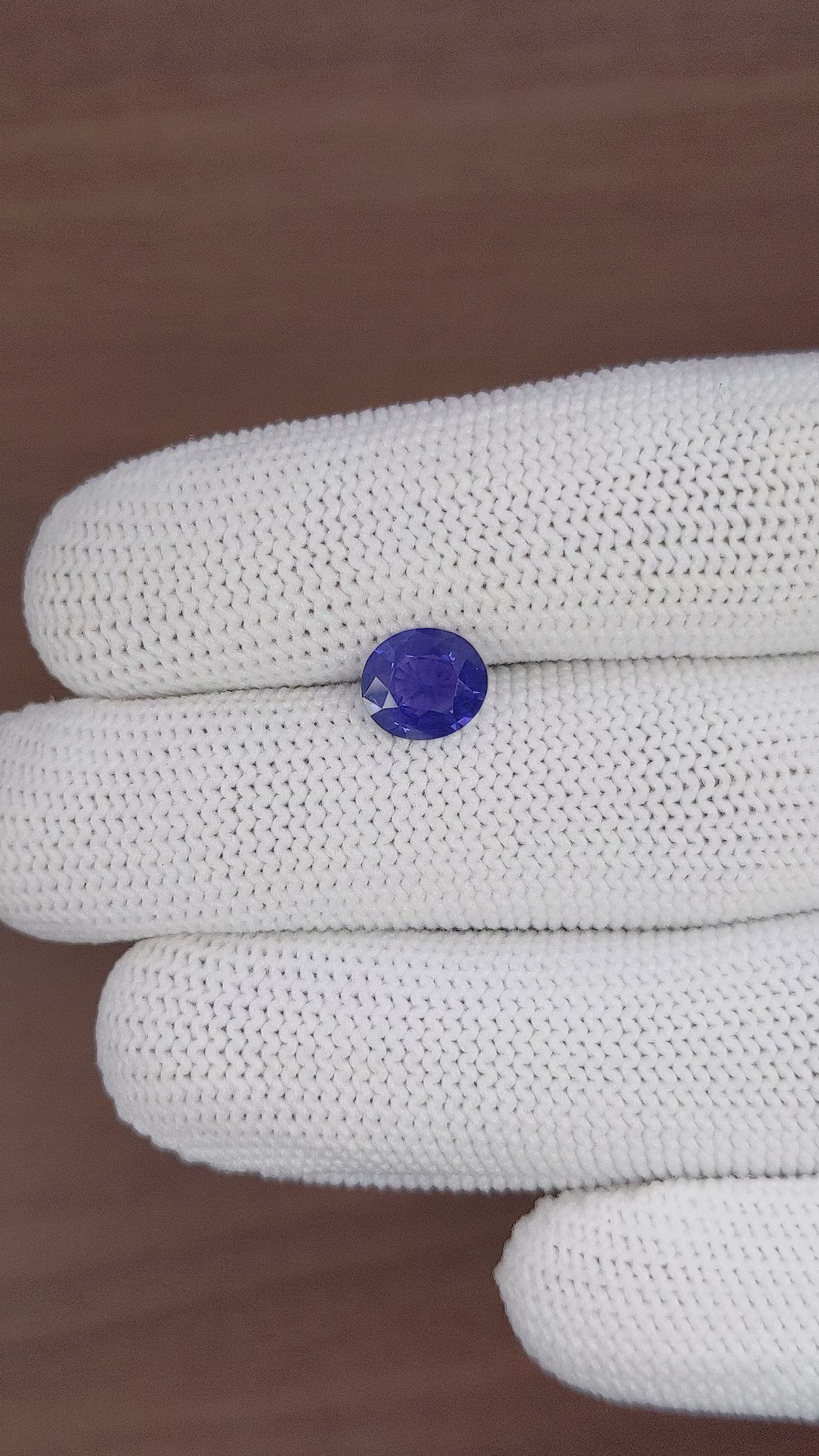 1.56 Ct. Color Change Sapphire from Tanzania Size Video
