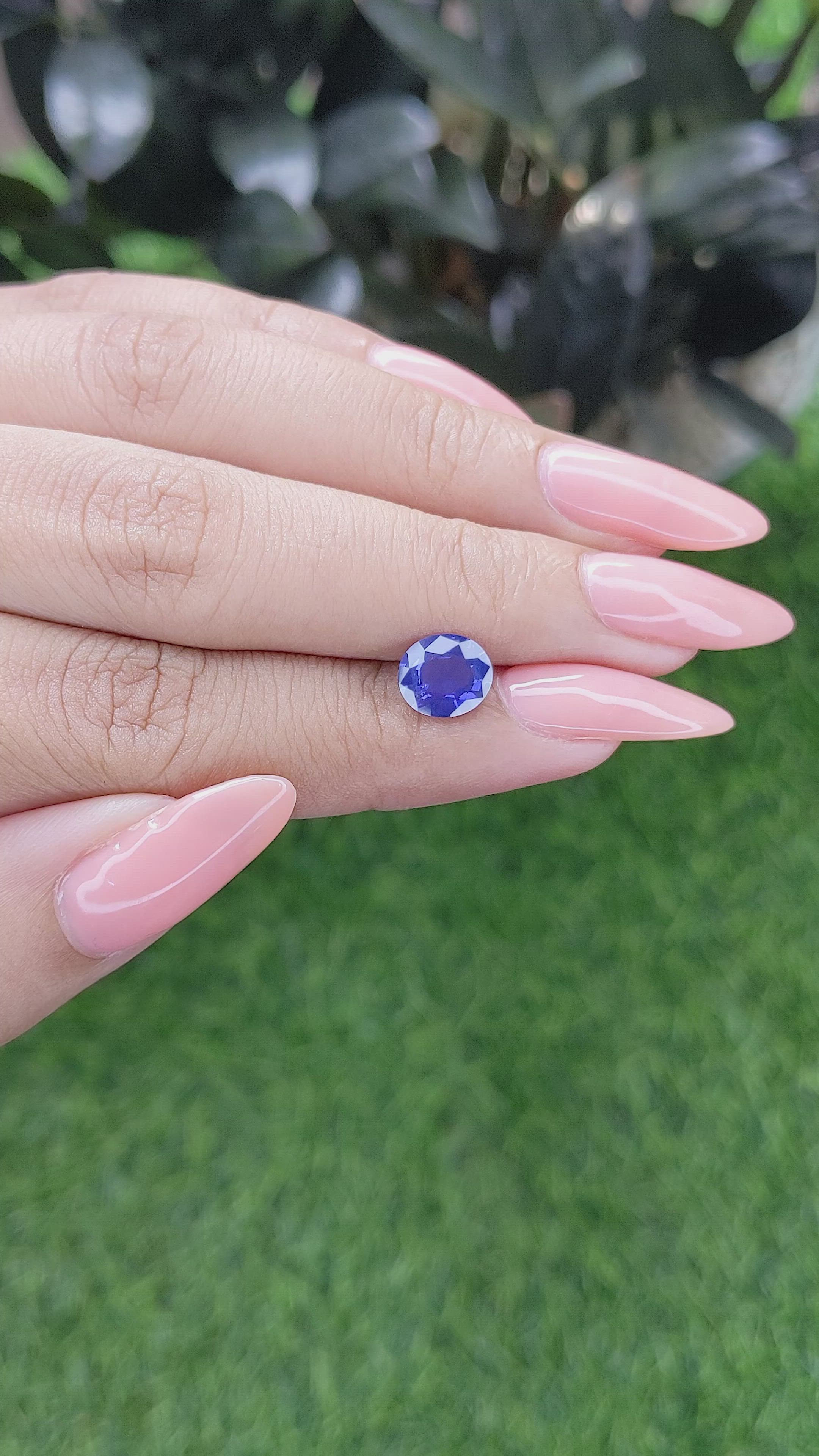 1.56 Ct. Color Change Sapphire from Tanzania Size Video